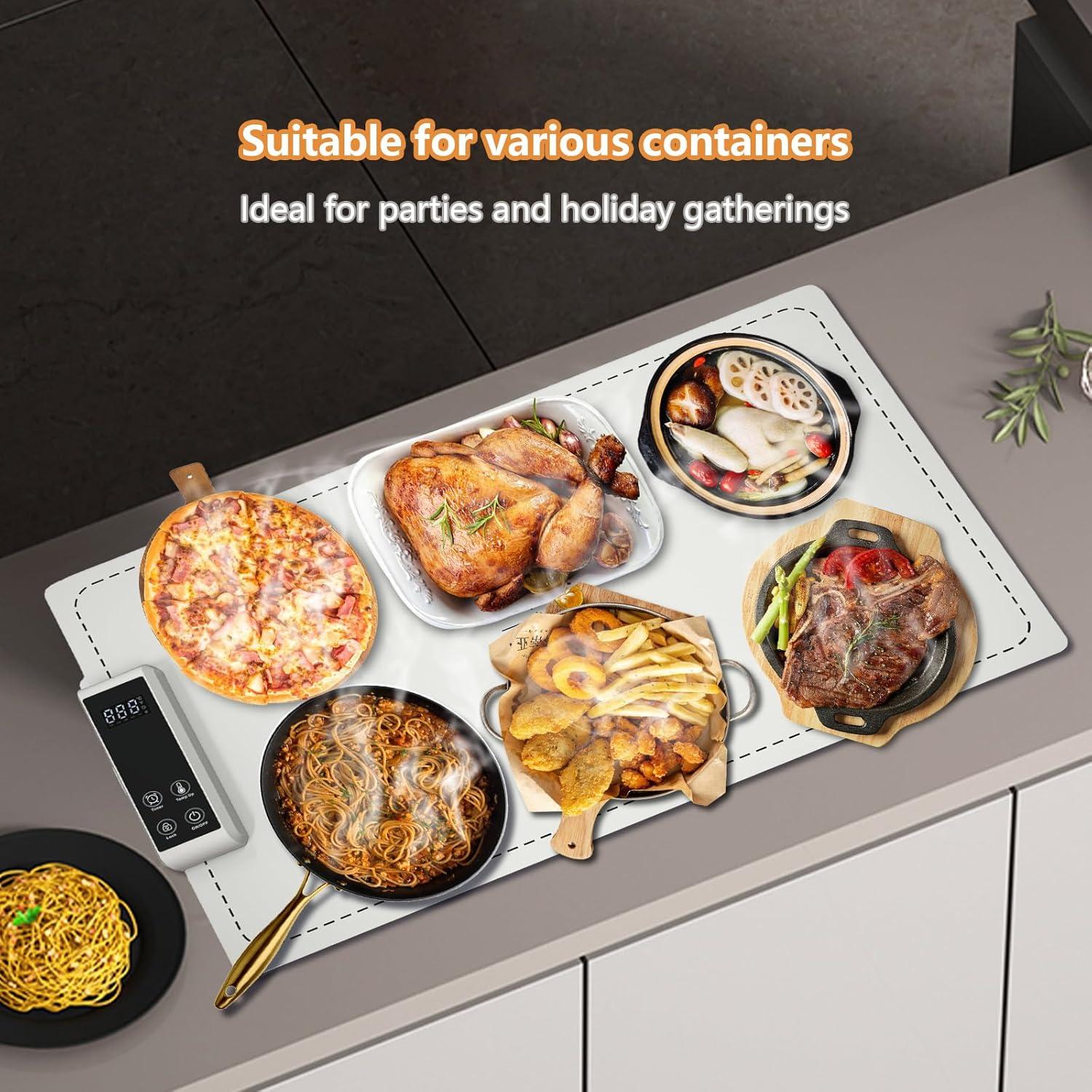 Alfombrilla Calentadora Eléctrica Latumab 61x38cm 260W Ajustable