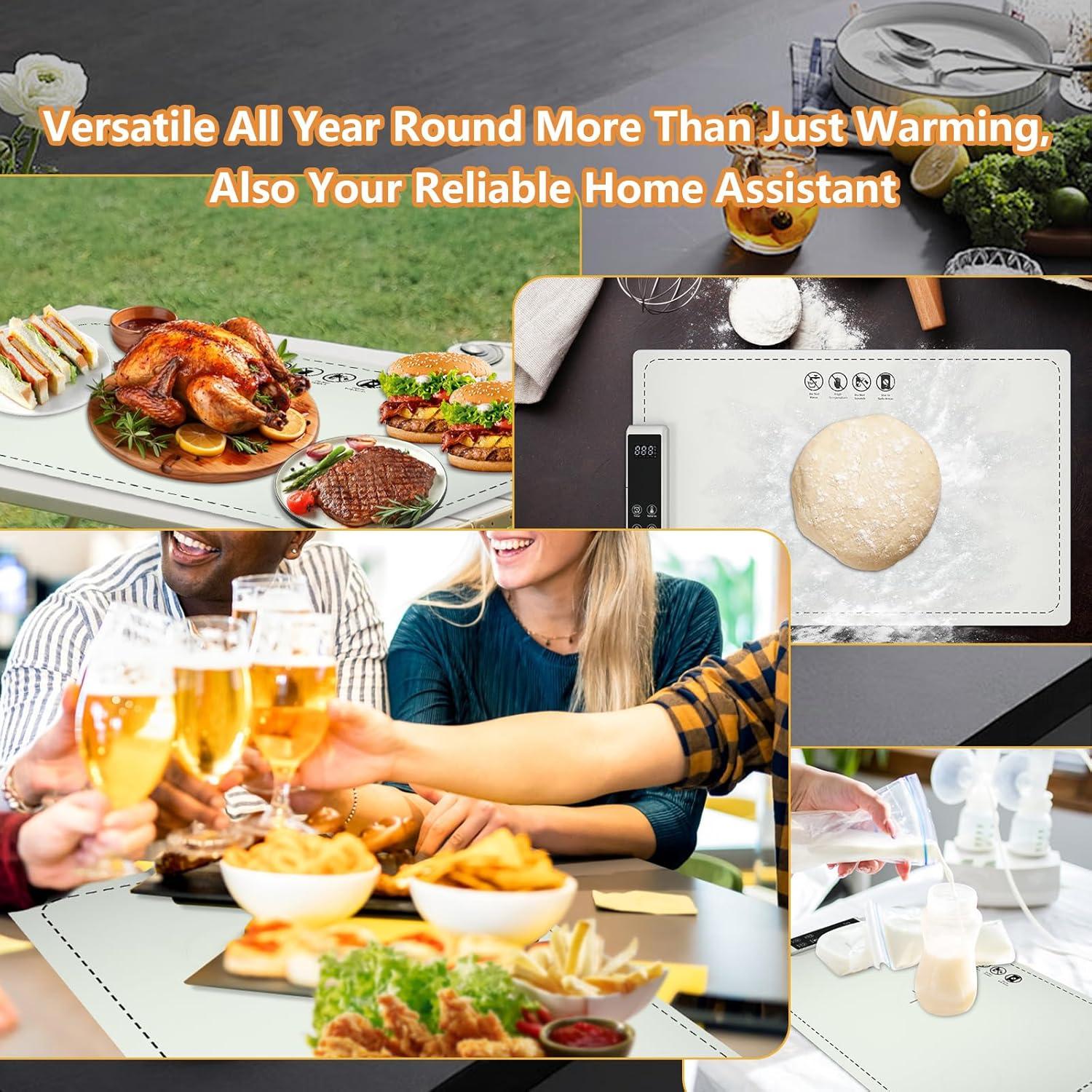 Alfombrilla Calentadora Eléctrica Latumab 61x38cm 260W Ajustable