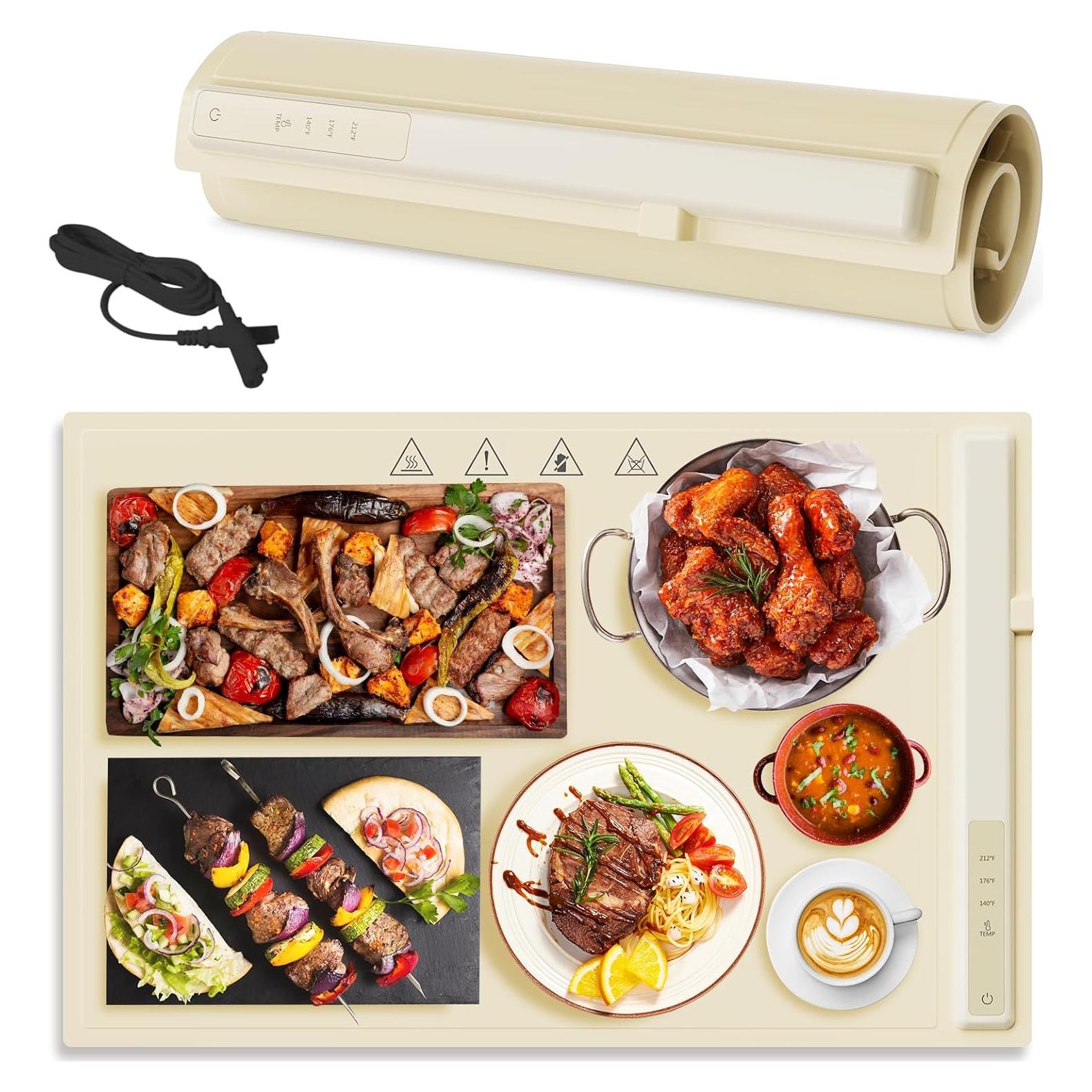 Bandeja Calentadora Eléctrica WOVAZUS 350W 3 Temperaturas