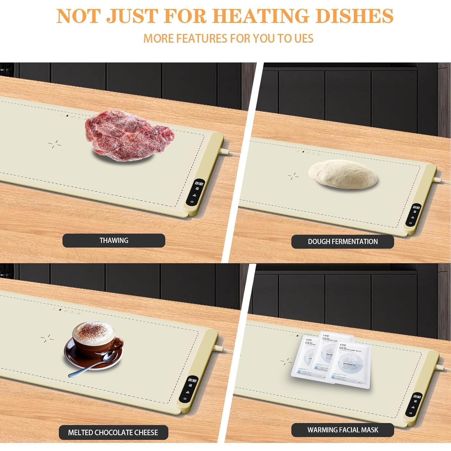 Alfombrilla Calentadora Eléctrica Flylipu Extra Grande 91.4x45.7cm