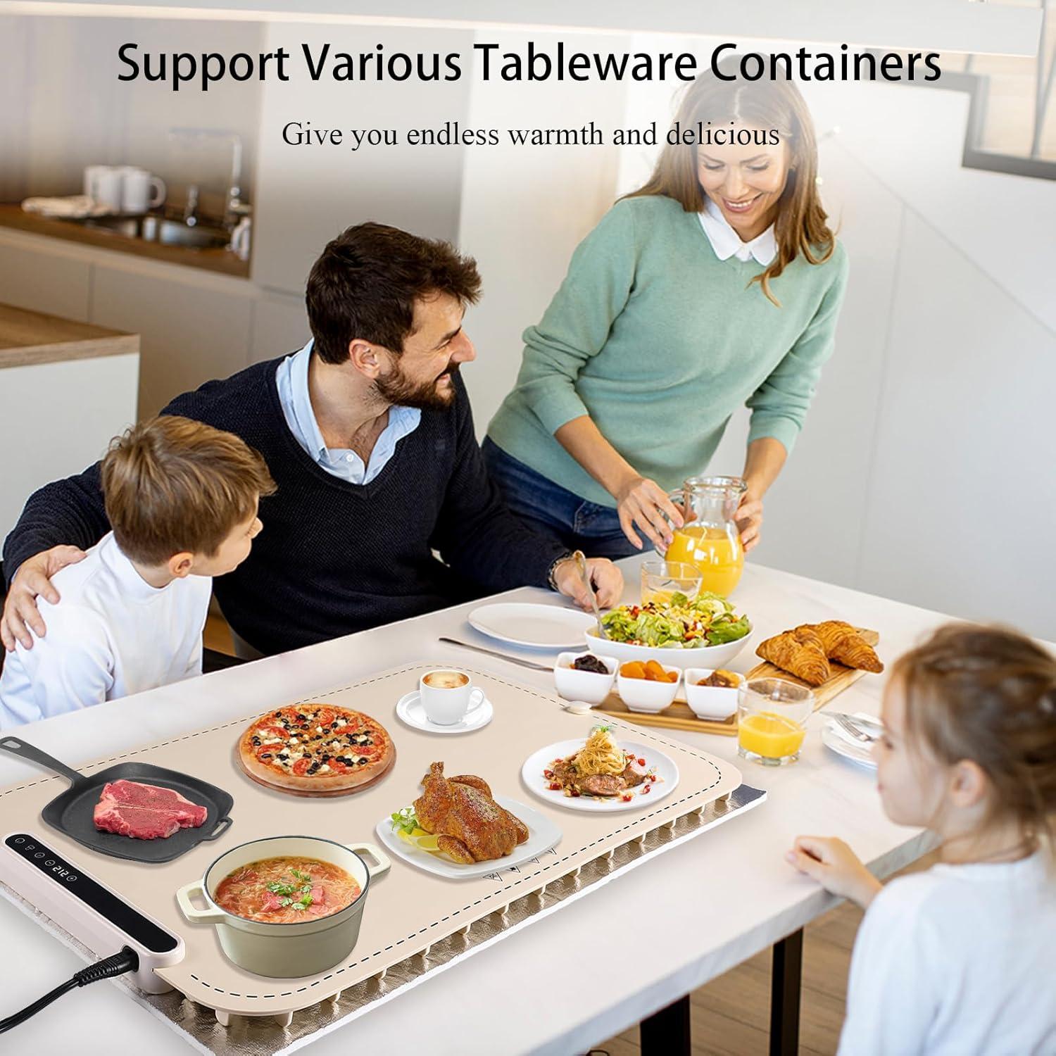 Alfombrilla Calentadora SORON Grande con Temporizador y Aislamiento