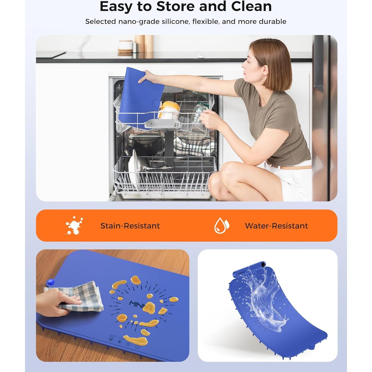 Alfombrilla Calentadora de Comida LNNIW 65.5x36.8cm 420W