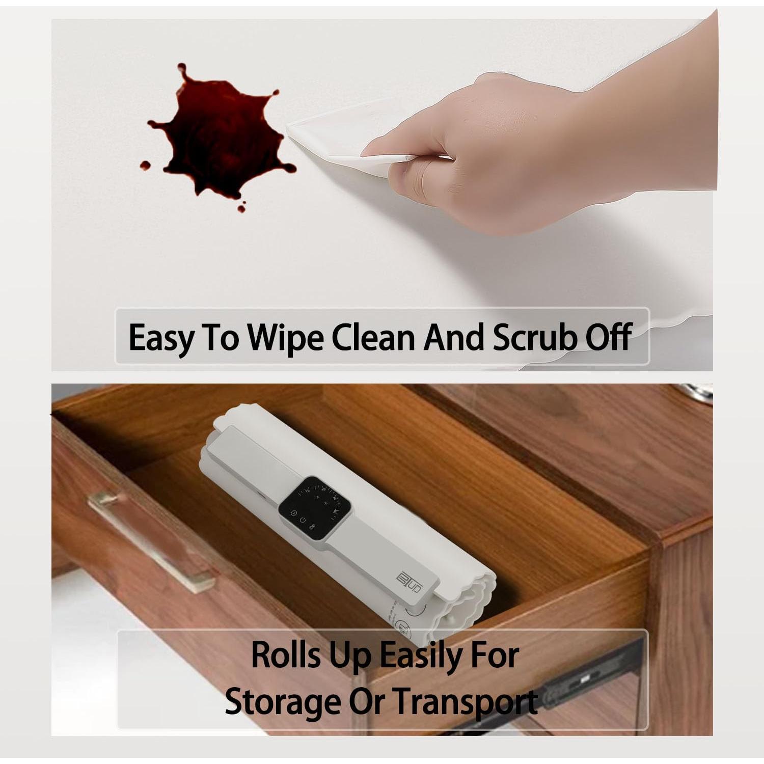 Bandeja Calentadora Eléctrica BTUP 66cm Silicona 5 Temperaturas