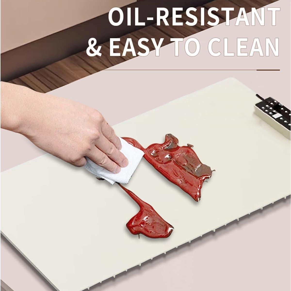 Alfombrilla Calentadora Eléctrica LFLFWY 60x38cm 5 Niveles Temperatura