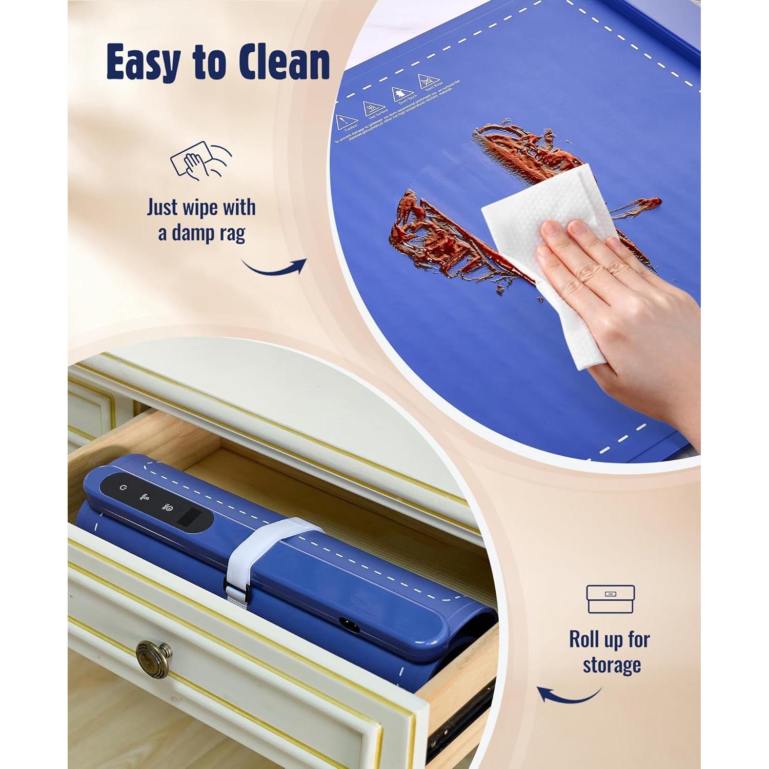 Bandeja Calentadora Eléctrica XUPAINC 40x37cm 6 Niveles