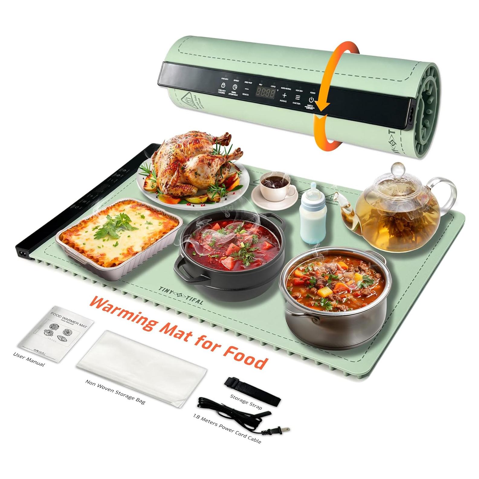 Alfombrilla Calentadora de Comida TinyTifal 63x39cm 280W