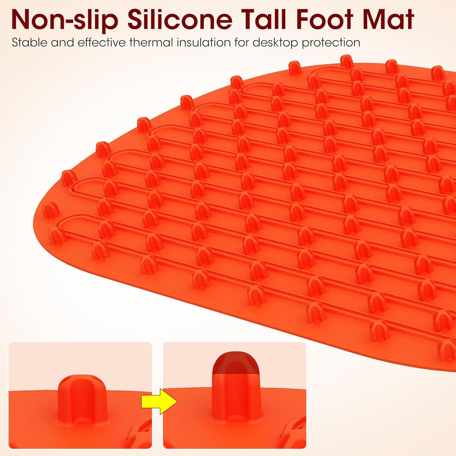 Alfombrilla Calentadora MQ Extra Grande 40-100°C Rojo/Blanco