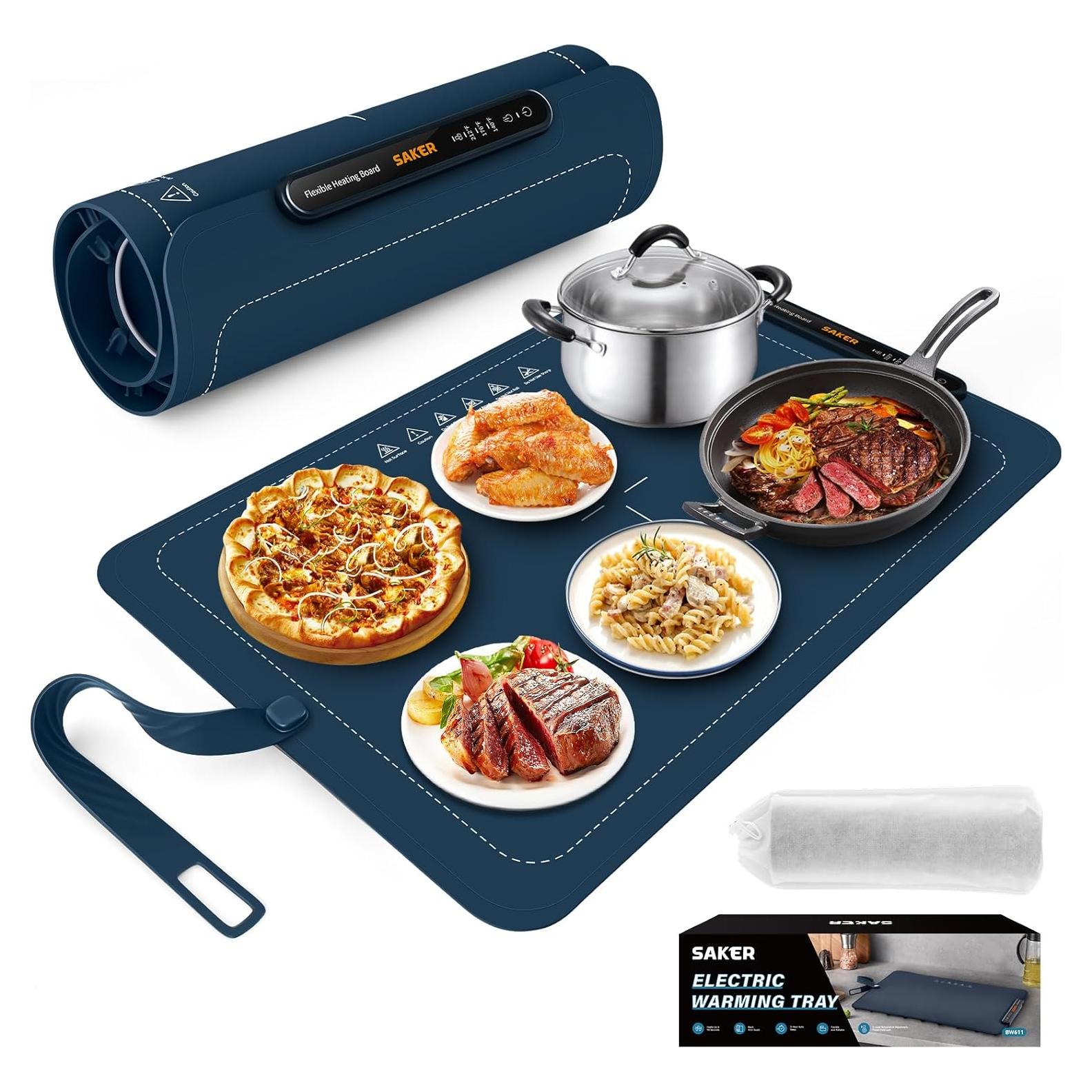 Alfombrilla Calentadora Saker 60x40cm 3 Temperaturas Plegable