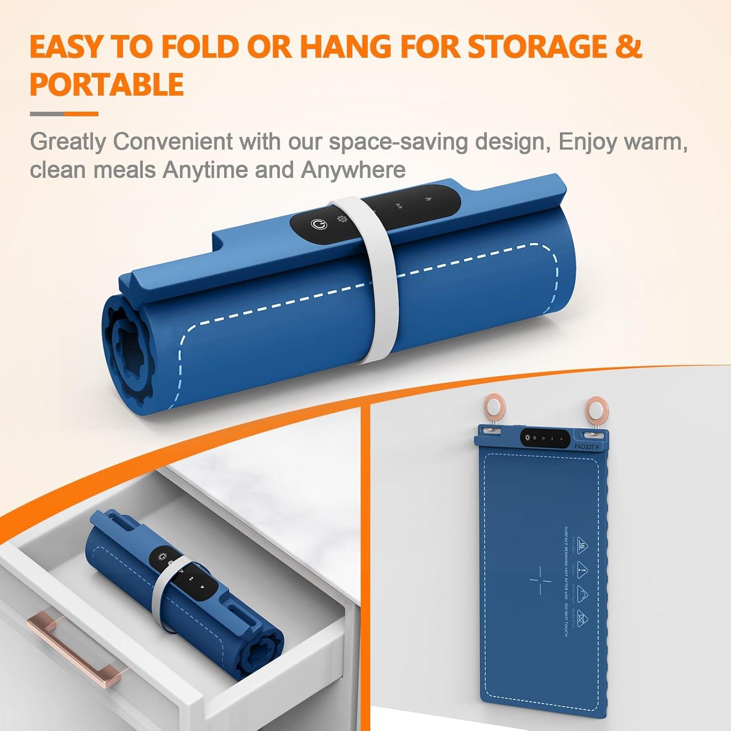 Alfombrilla Calentadora Eléctrica PACOLIT P Azul 14x17cm