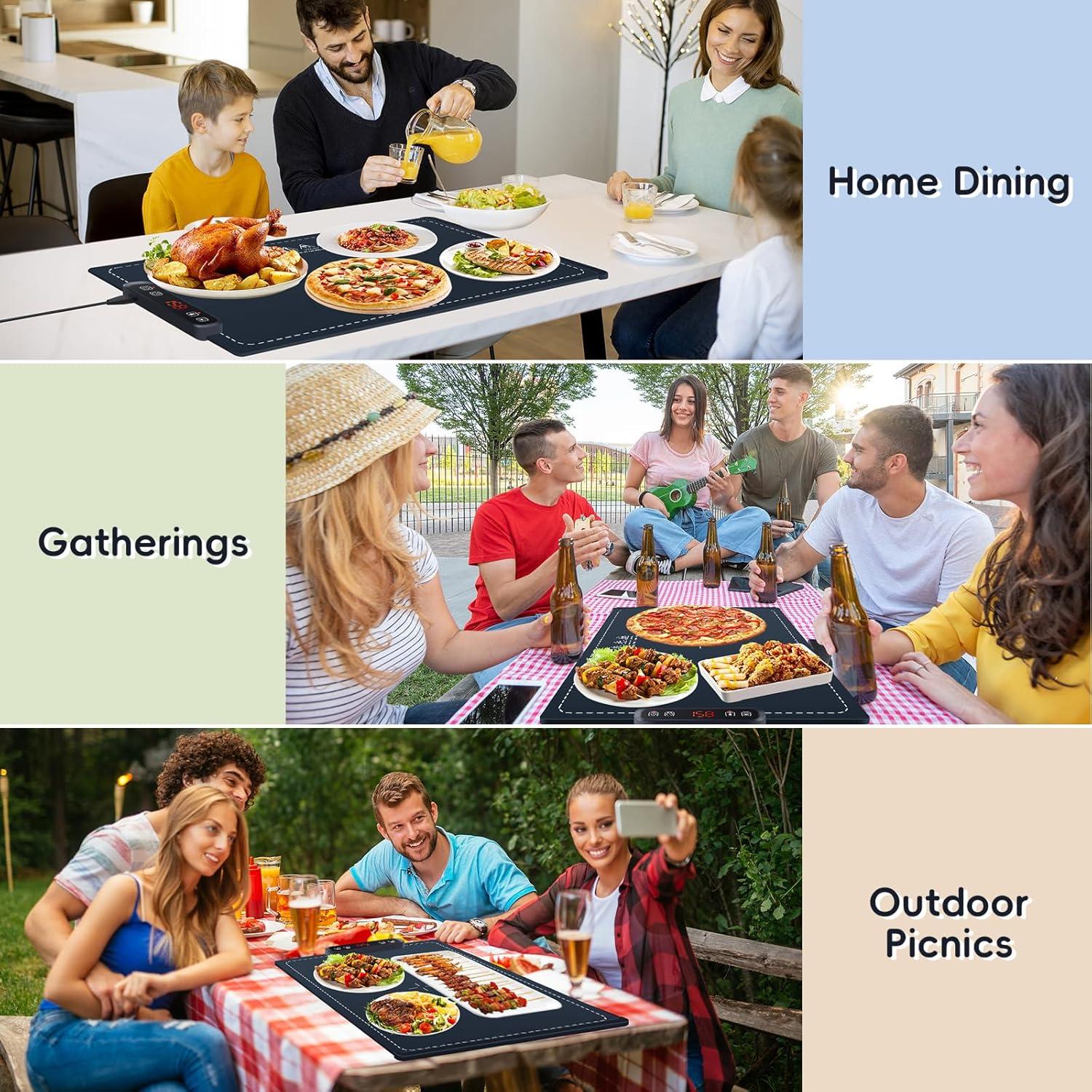 Alfombrilla Calentadora Eléctrica ByNaRIX 1.46 kg 6 Temperaturas