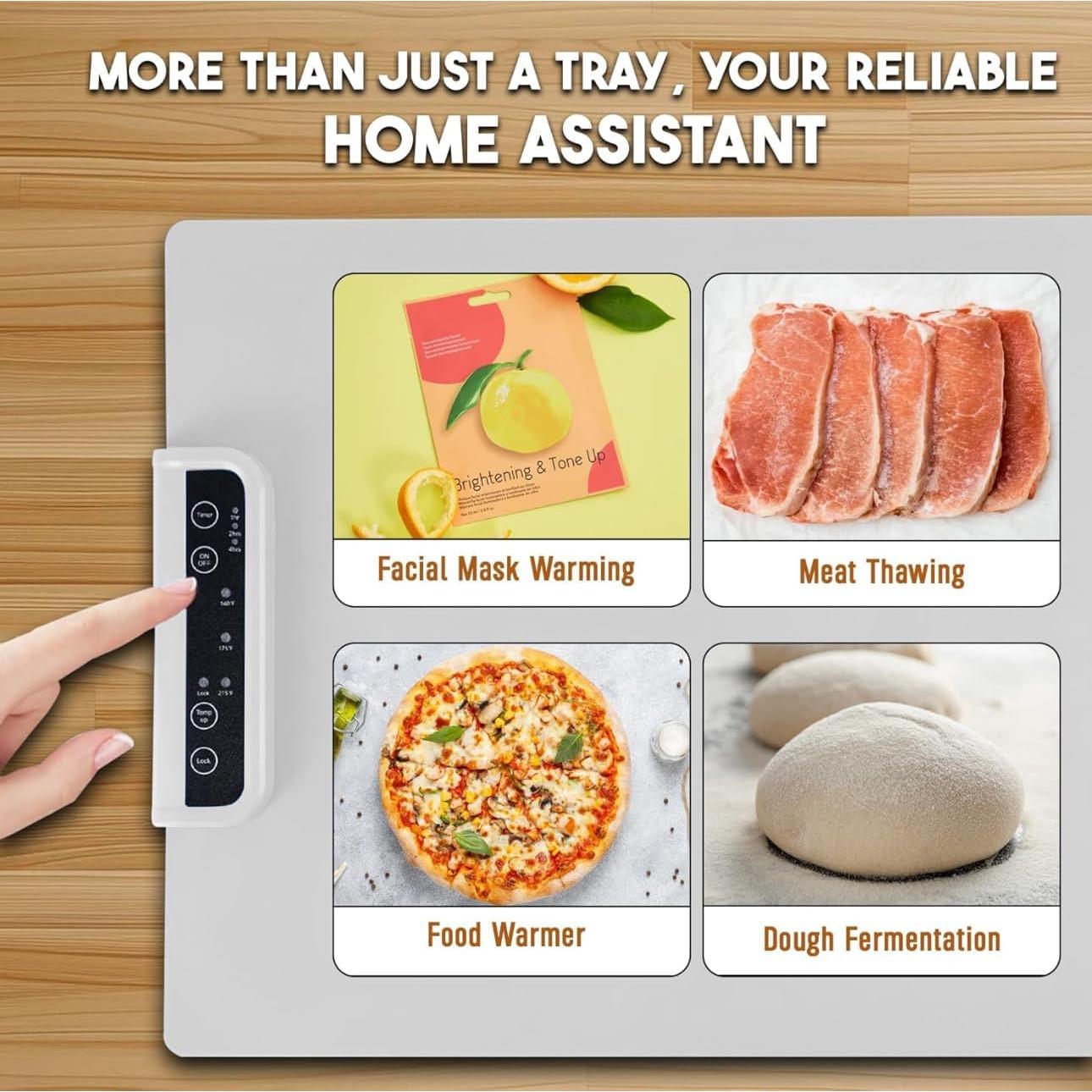 Bandeja Calentadora Eléctrica Genérico MAT101 Plegable 1.37kg