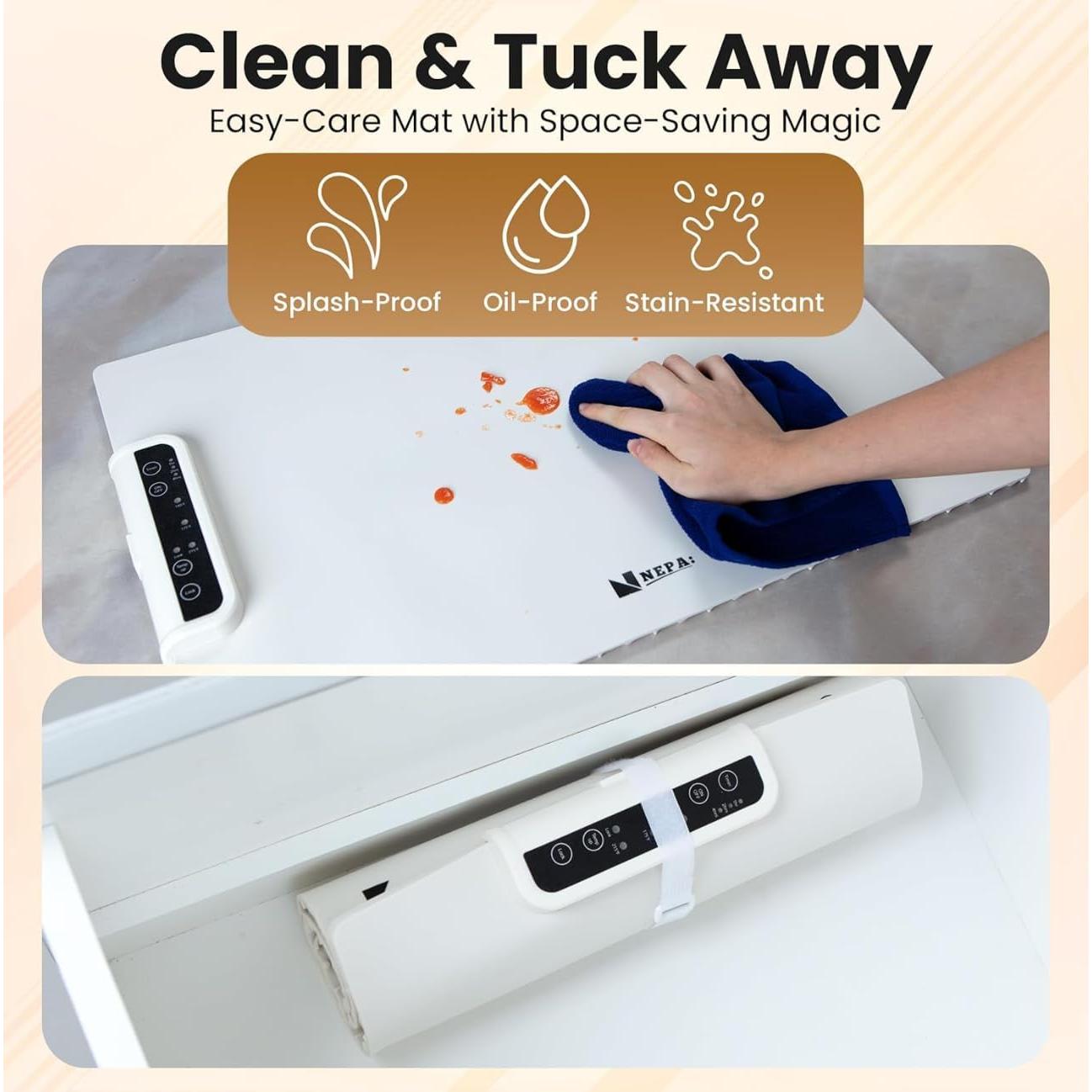 Bandeja Calentadora Eléctrica Genérico MAT101 Plegable 1.37kg