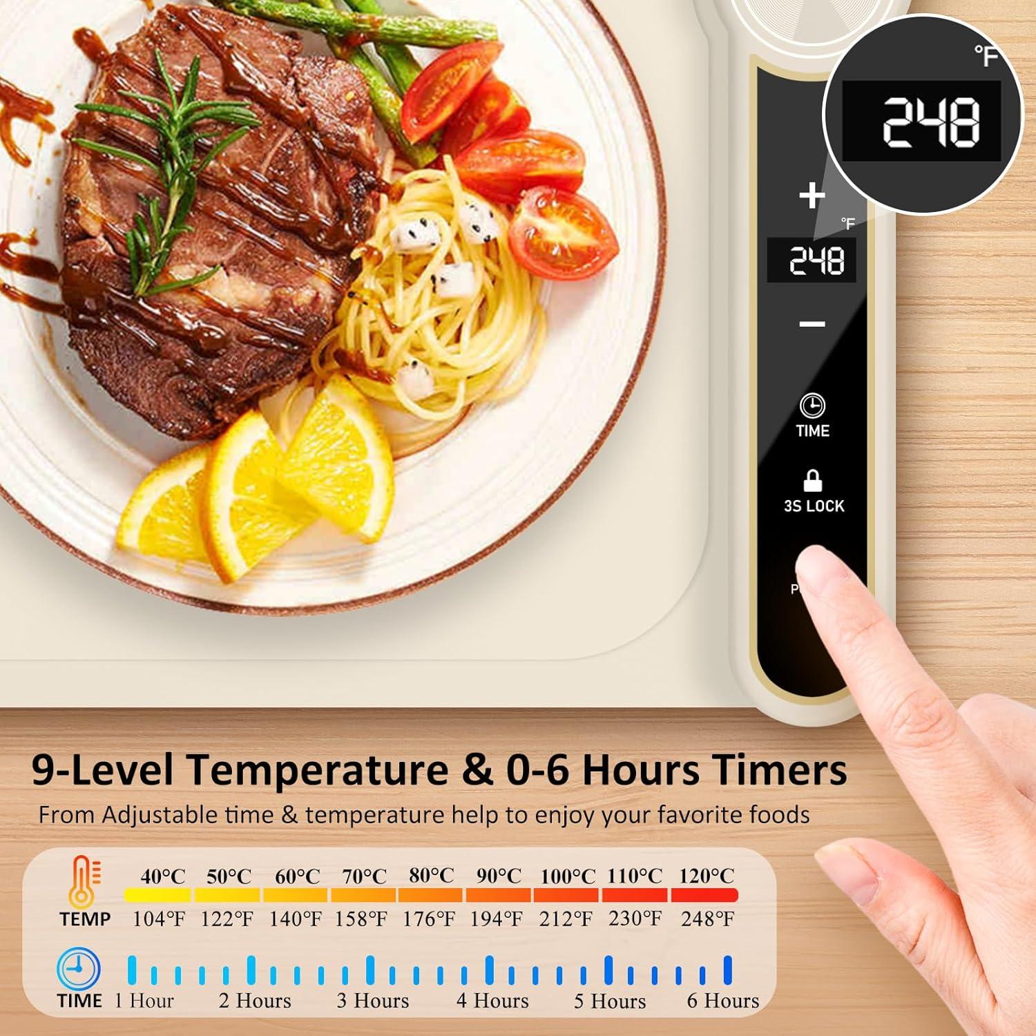 Alfombrilla Calentadora Eléctrica OcePor 9 Niveles 1.48 kg