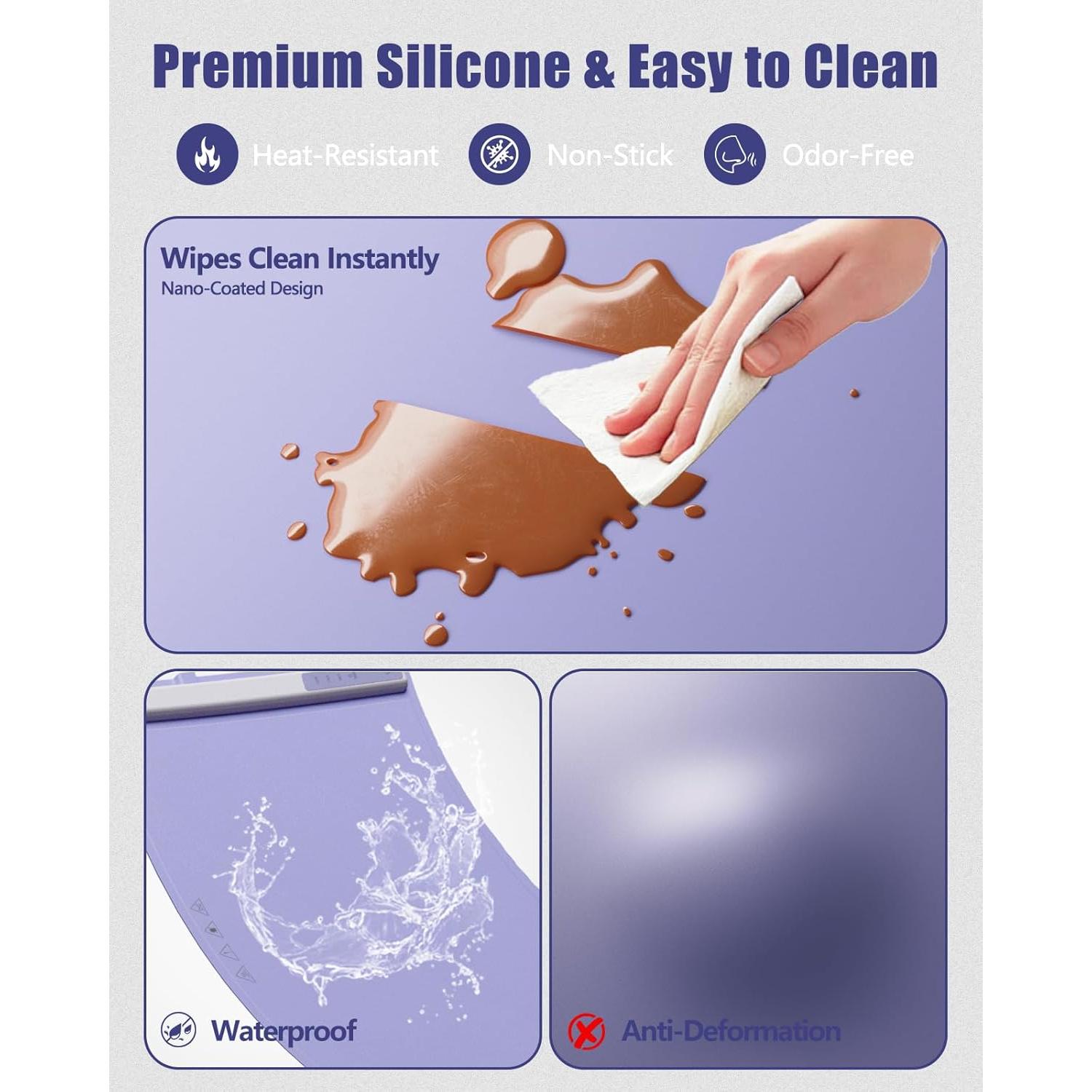 Alfombrilla Calentadora de Comida FULSUNT Azul 3 Temperaturas