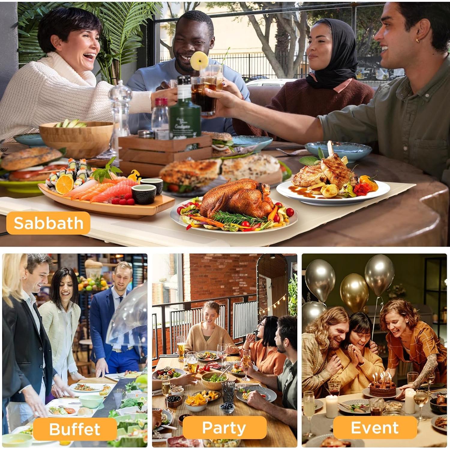 Alfombrilla Calentadora Eléctrica Fondpen 61.5x40.1cm 3 Niveles