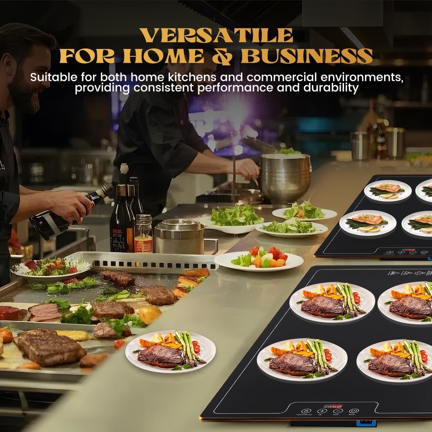 Bandeja Calentadora Eléctrica Newhai DZ-17 61x41 cm Temperatura Ajustable