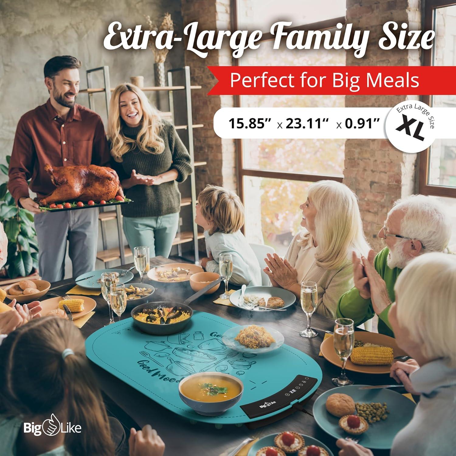 Alfombrilla Calentadora Eléctrica BigLike WM - 7 Temperaturas