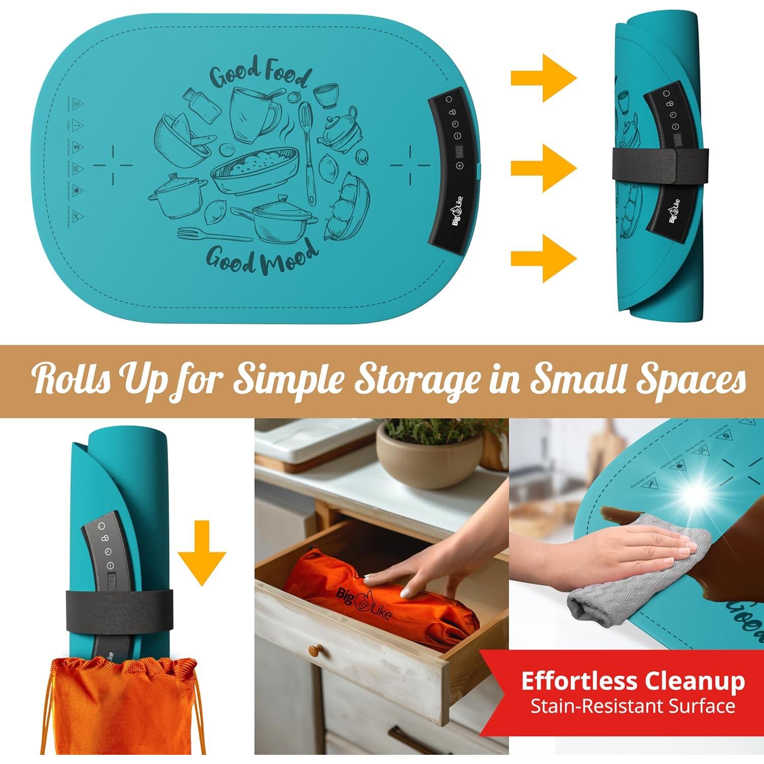 Alfombrilla Calentadora Eléctrica BigLike WM - 7 Temperaturas