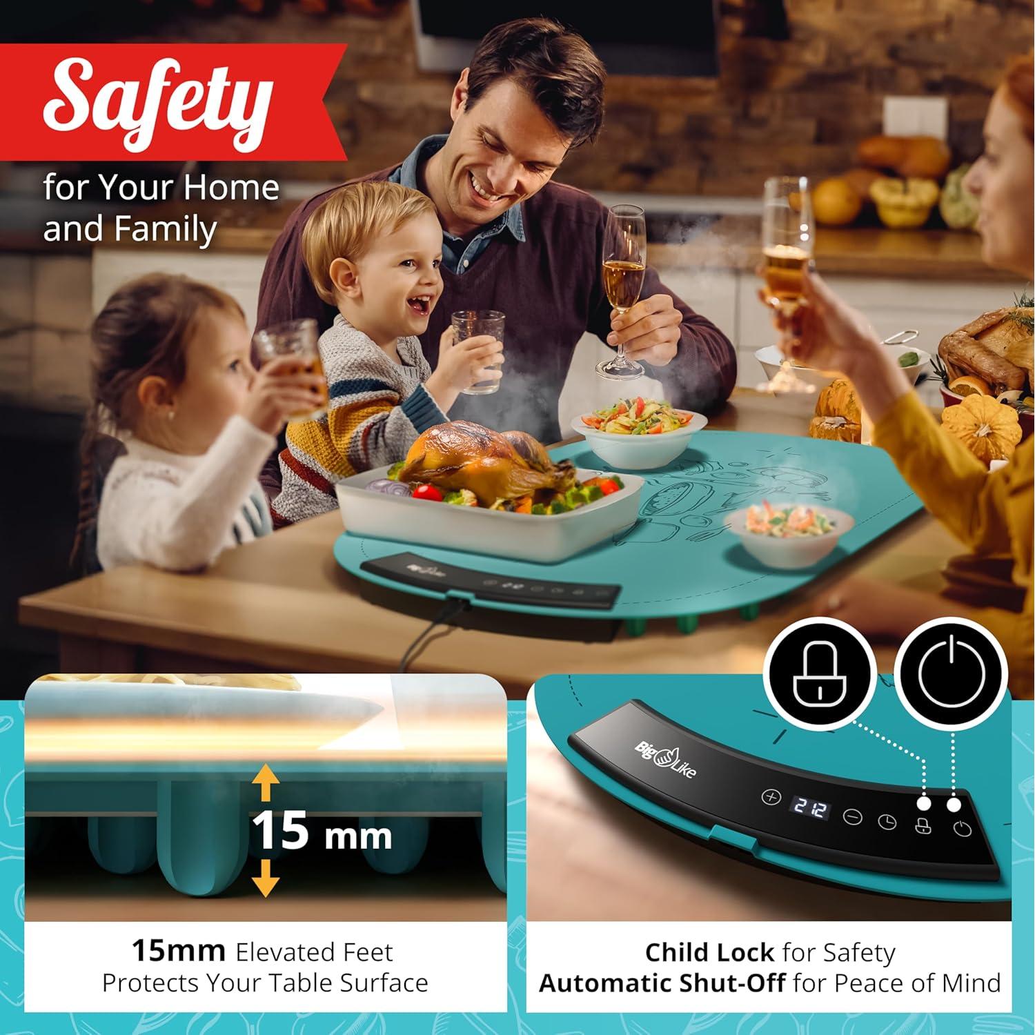 Alfombrilla Calentadora Eléctrica BigLike WM - 7 Temperaturas