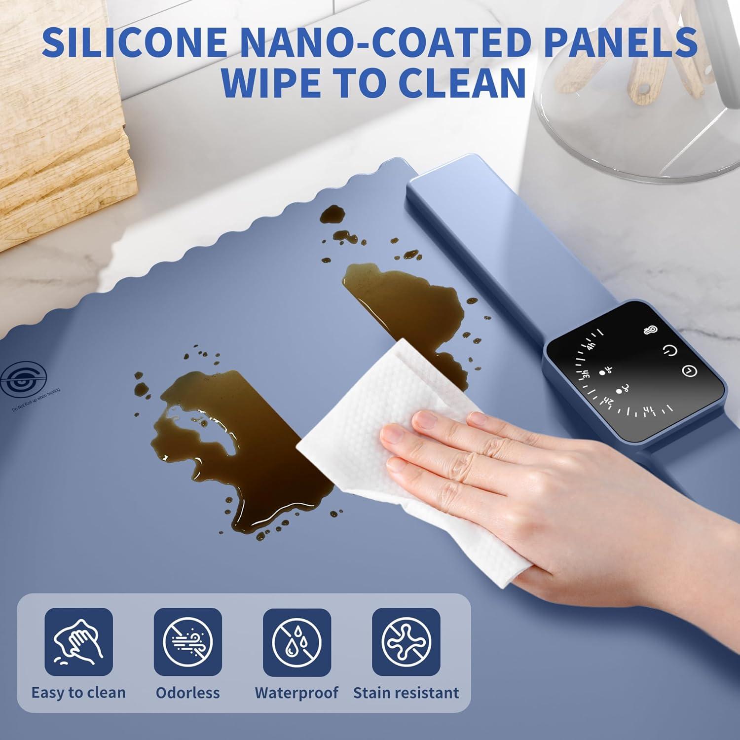 Alfombrilla Calentadora Eléctrica Foshan S-501 66x39cm Azul