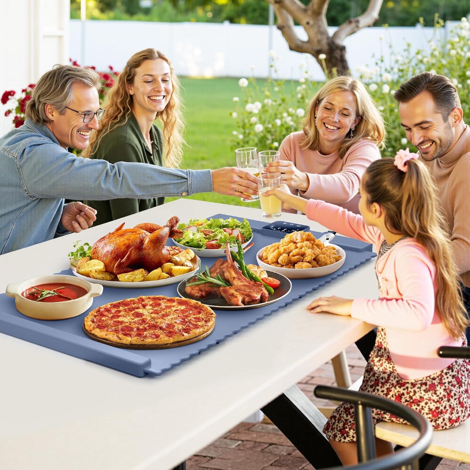 Alfombrilla Calentadora Eléctrica Foshan S-501 66x39cm Azul