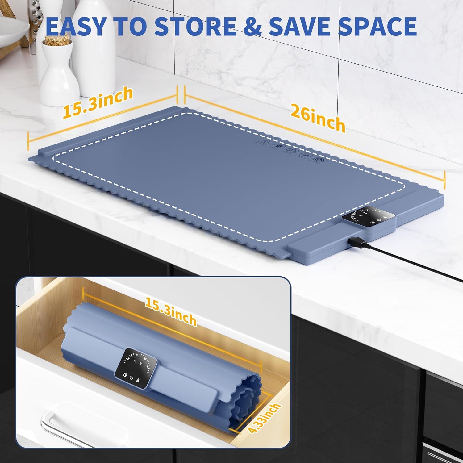 Alfombrilla Calentadora Eléctrica Foshan S-501 66x39cm Azul