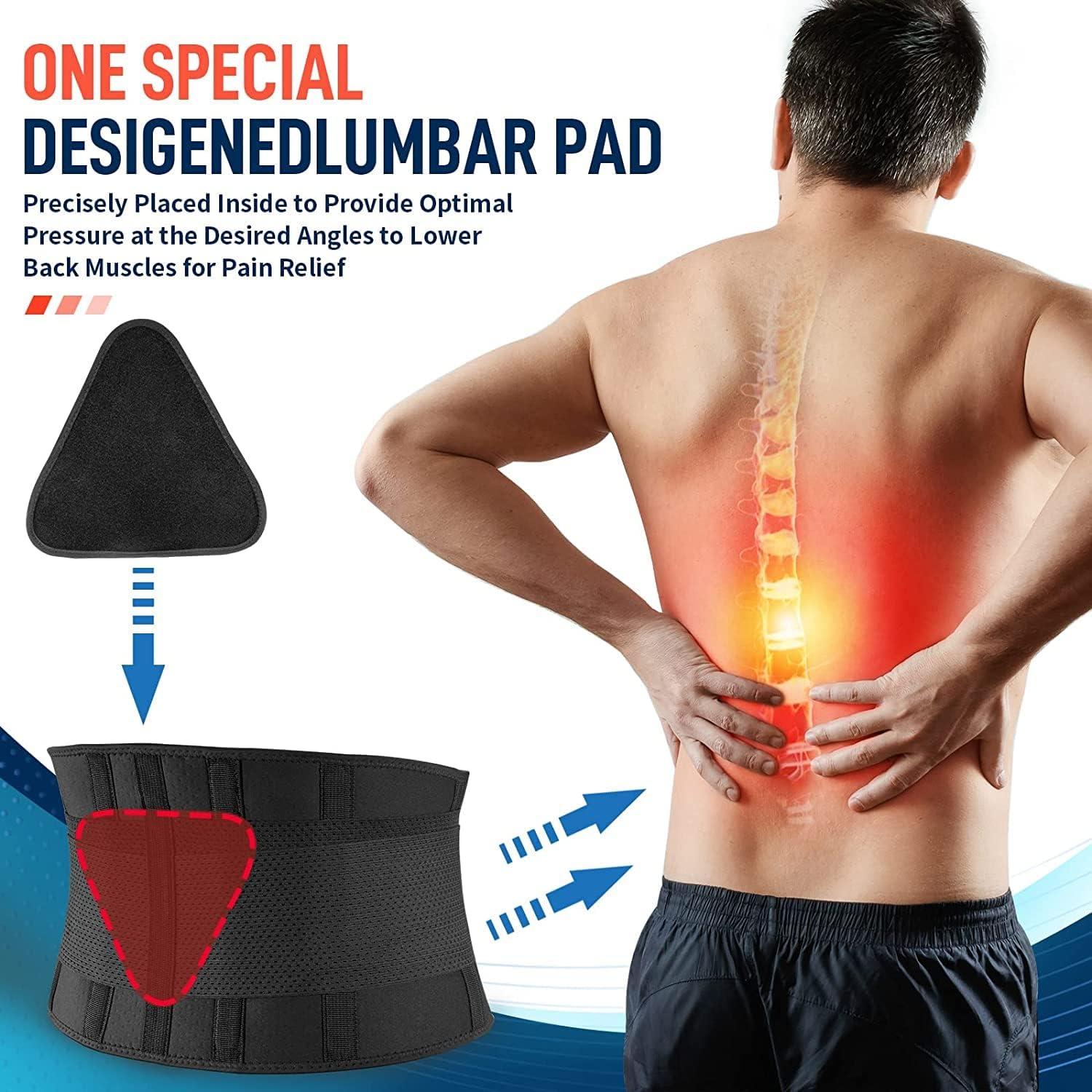 Cinturón de Soporte Lumbar FEATOL - Alivio Espalda Baja