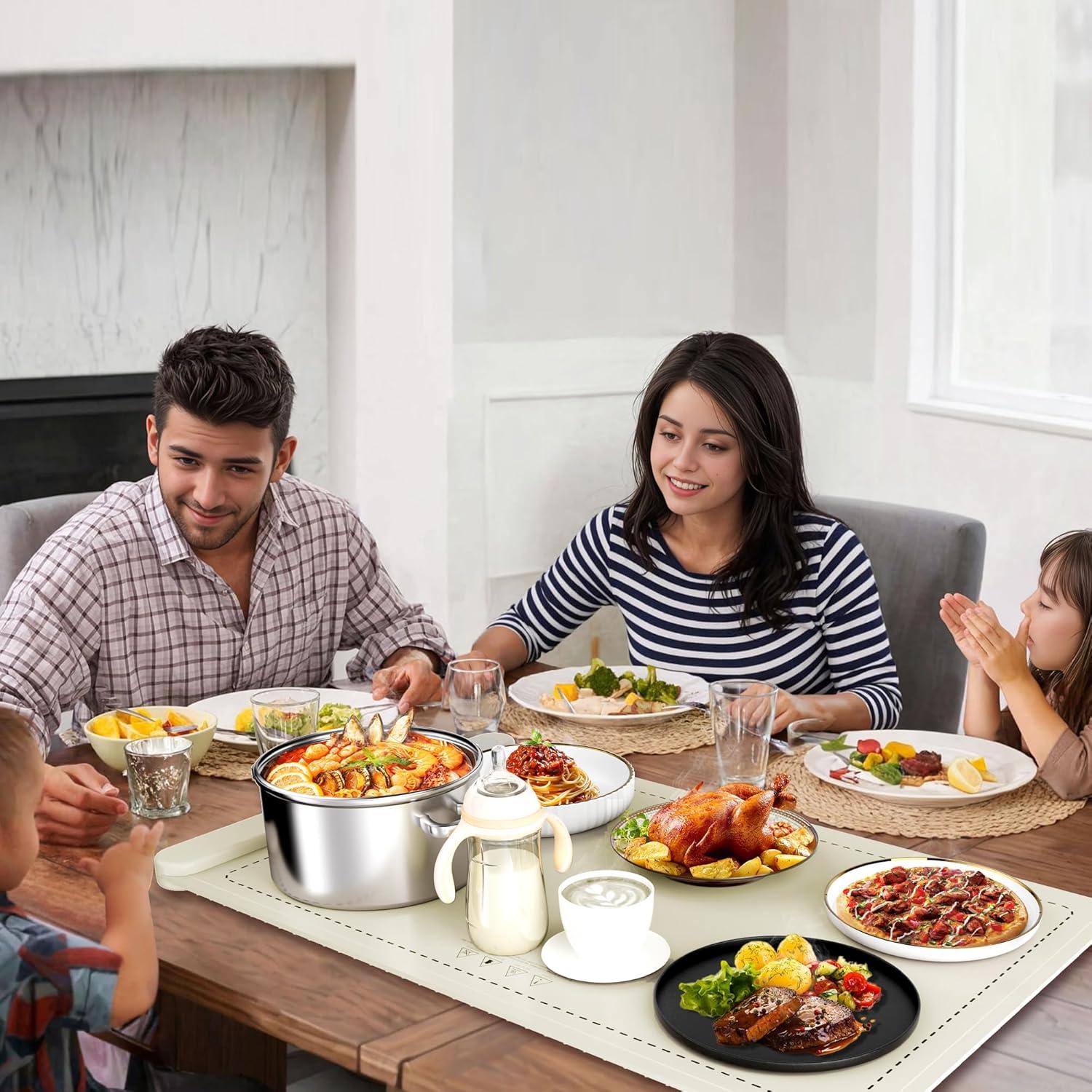 Manta Calentadora de Alimentos SKYRISE 60x37 cm Beige