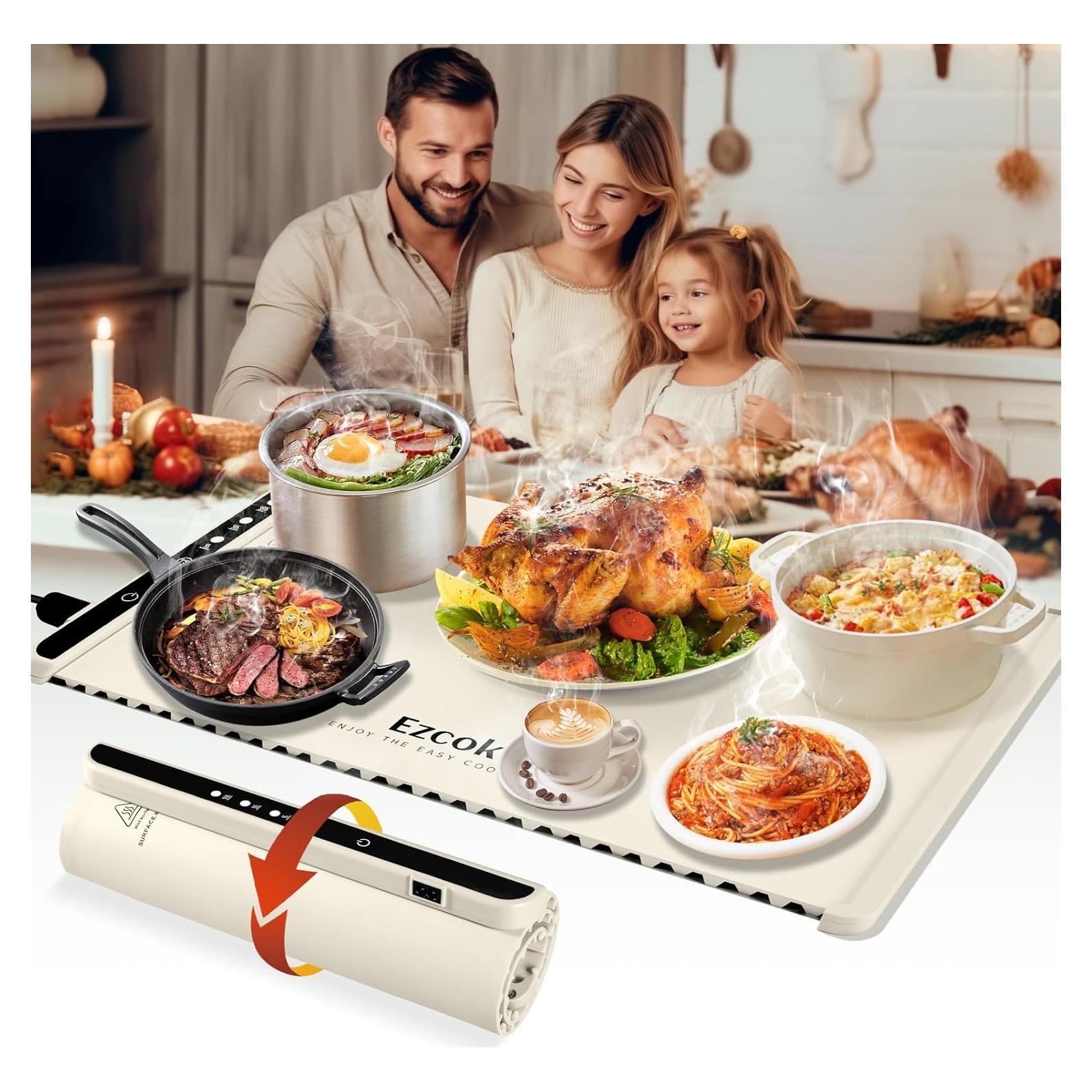 Alfombrilla Calentadora de Comida Ezcok 3 Temperaturas 1.35kg