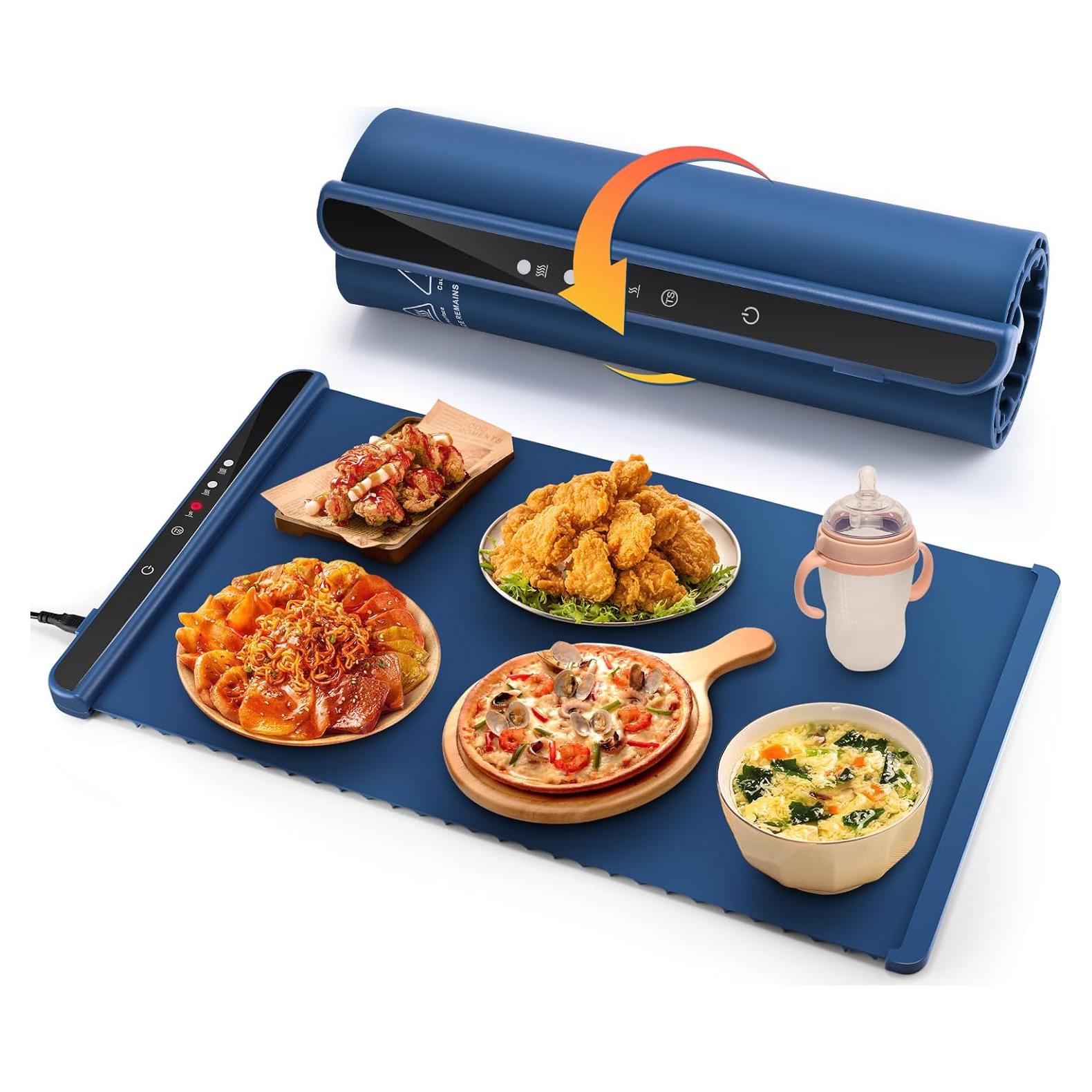 Bandeja Calentadora Eléctrica WOLOYHEATIE 1.52kg 3 Temperaturas