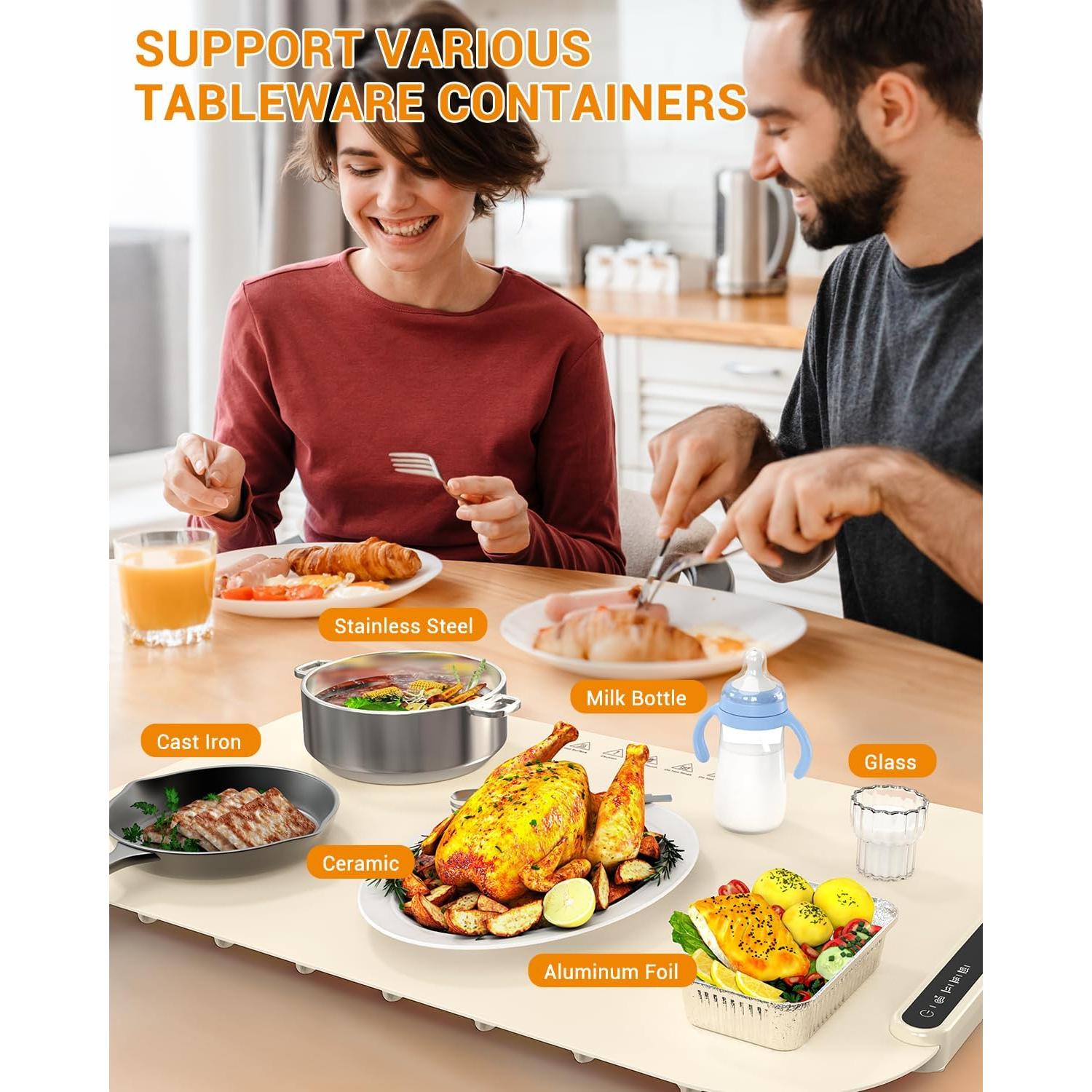 Alfombrilla Calentadora Eléctrica MAXXHEAT 61x40cm Ajustable