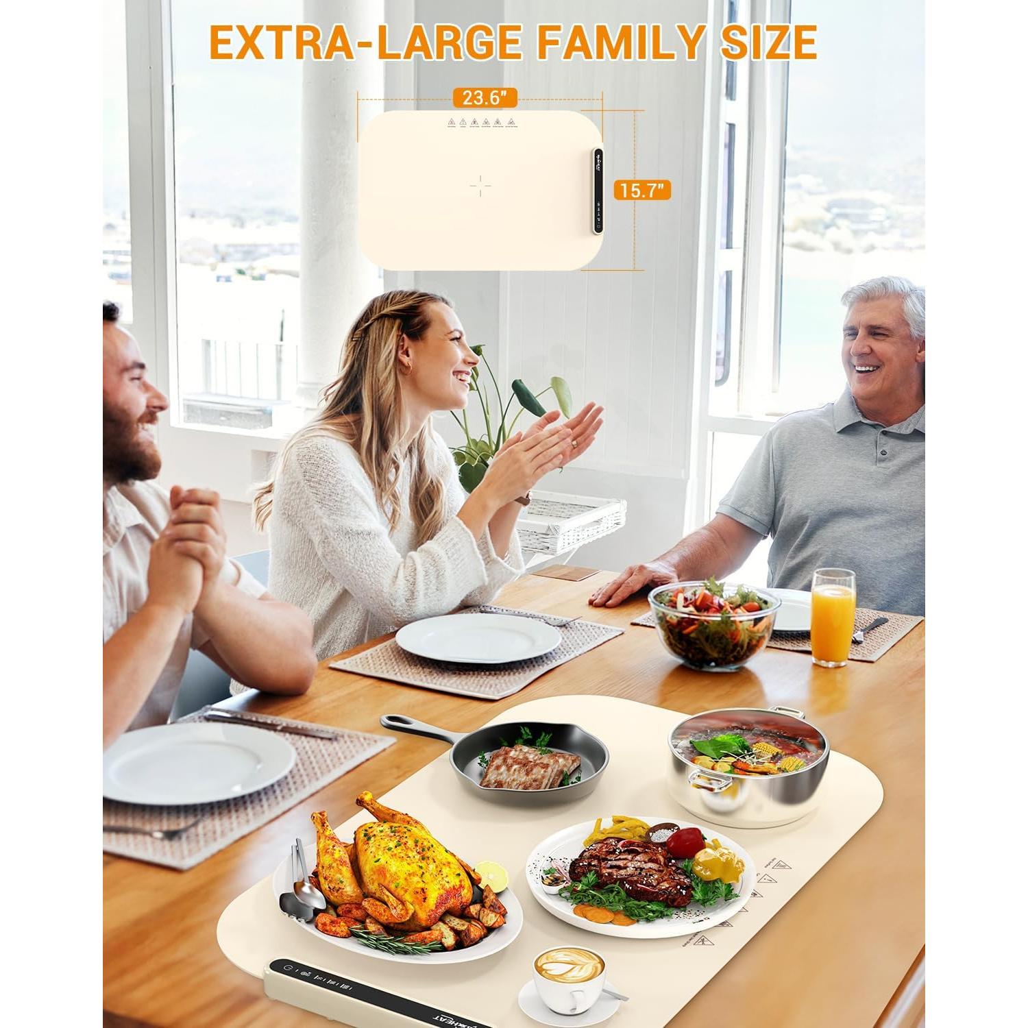 Alfombrilla Calentadora Eléctrica MAXXHEAT 61x40cm Ajustable