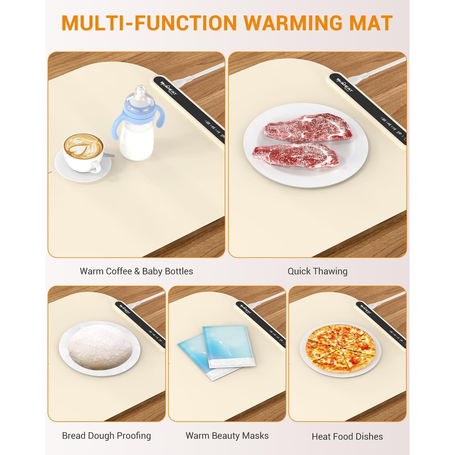 Alfombrilla Calentadora Eléctrica MAXXHEAT 61x40cm Ajustable