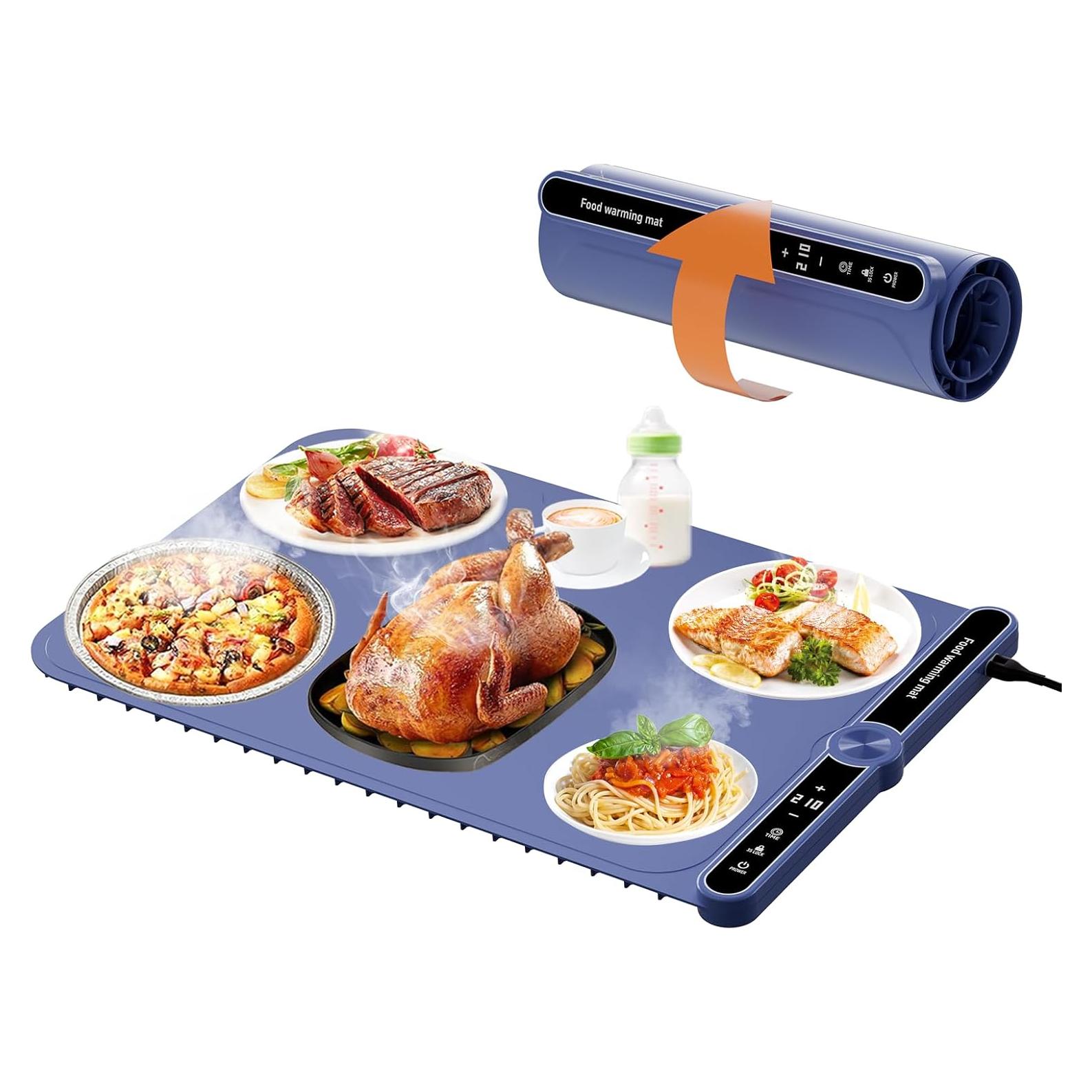 Alfombrilla Calentadora Eléctrica PAWCUB 330W 6 Niveles Azul