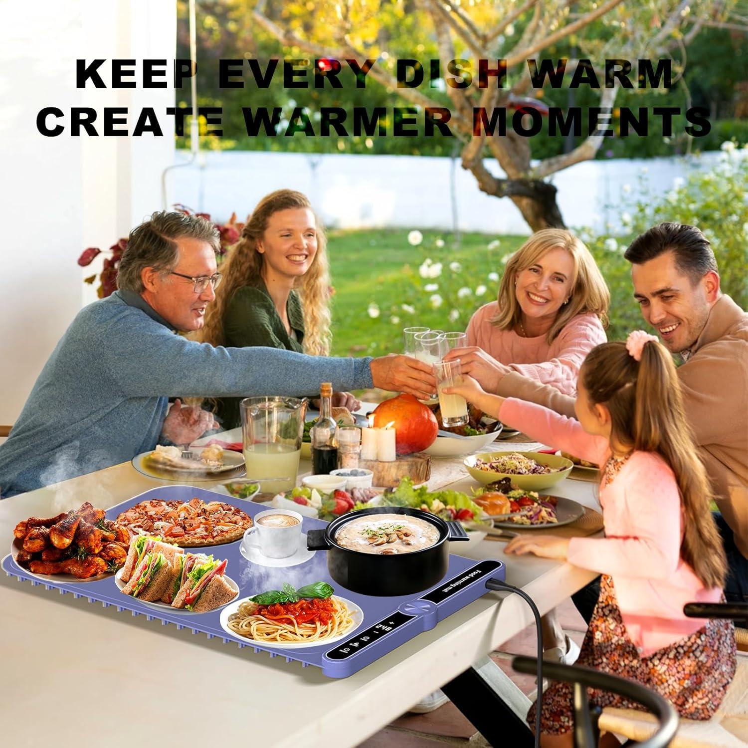 Alfombrilla Calentadora Eléctrica PAWCUB 330W 6 Niveles Azul