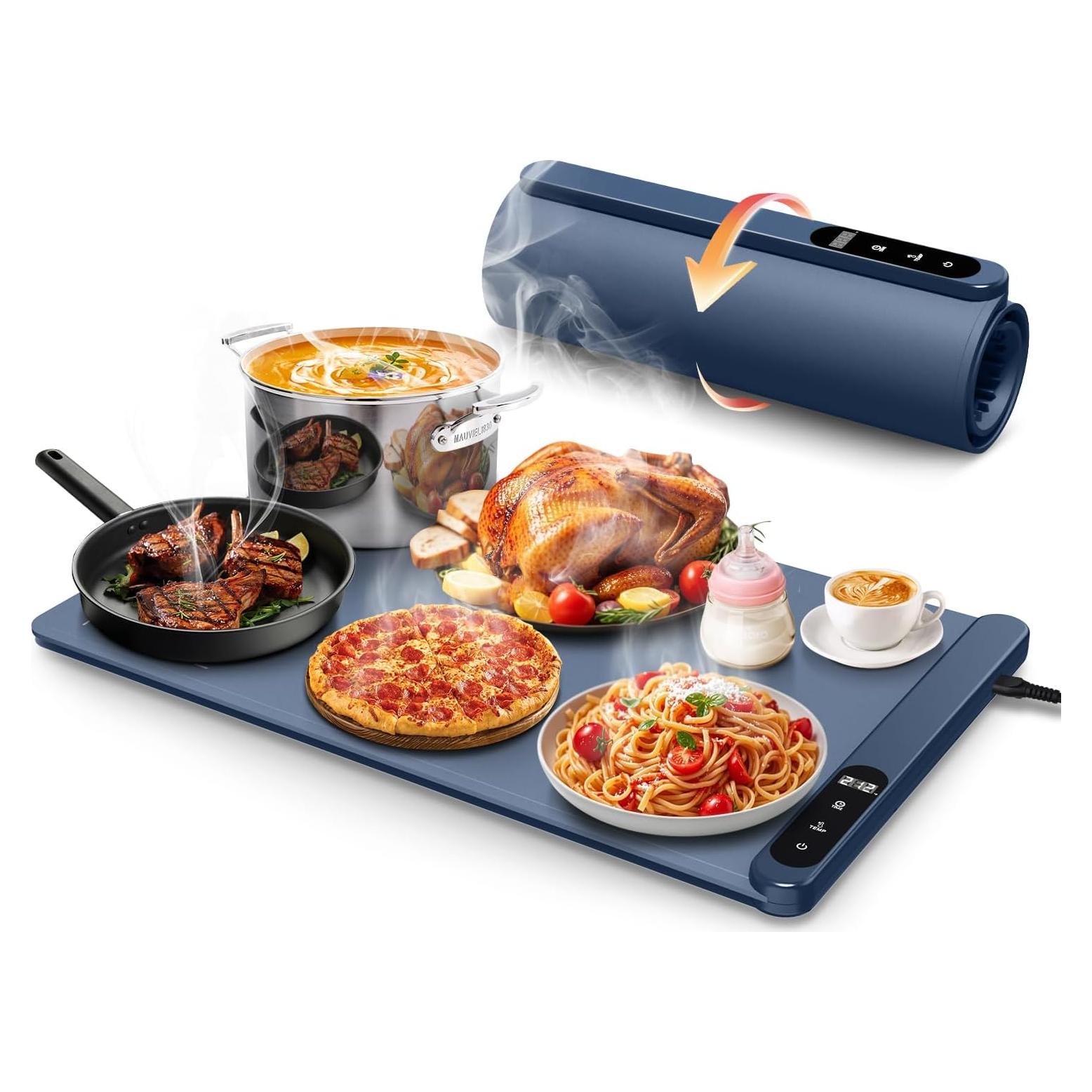 Bandeja Calentadora Eléctrica FAN HOME 60x37cm 500W Grafeno