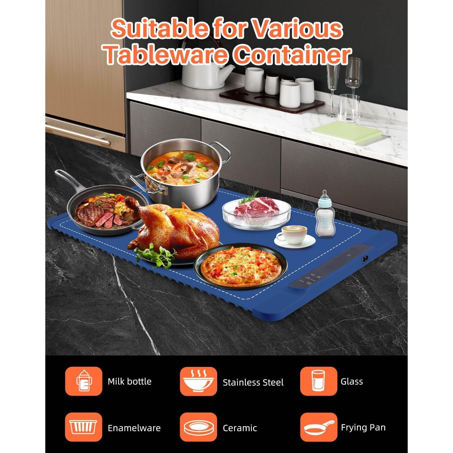 Alfombrilla Calentadora Eléctrica Xiamen 65x38cm Azul