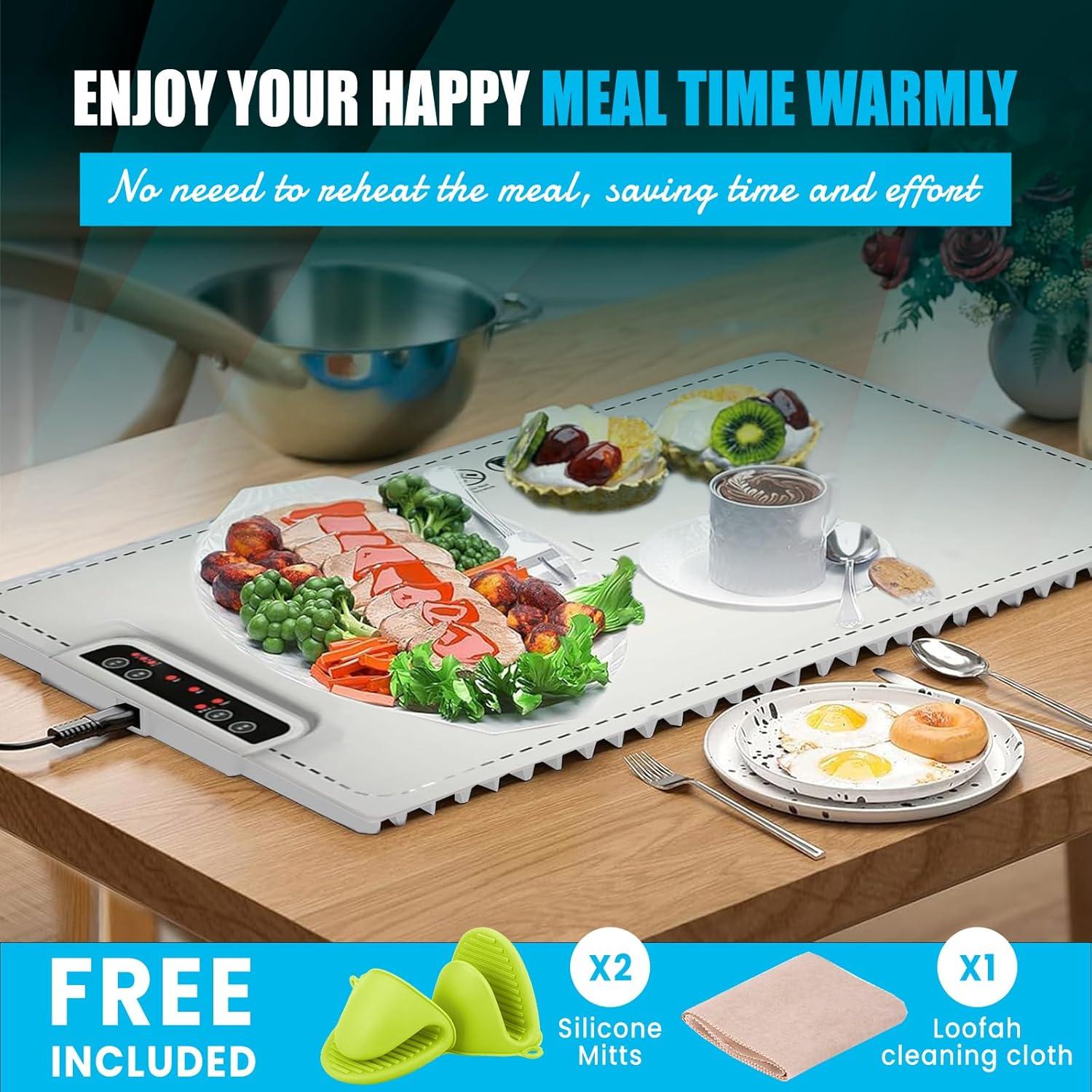 Alfombrilla Calentadora de Comida NatureServe 1.51kg Blanca