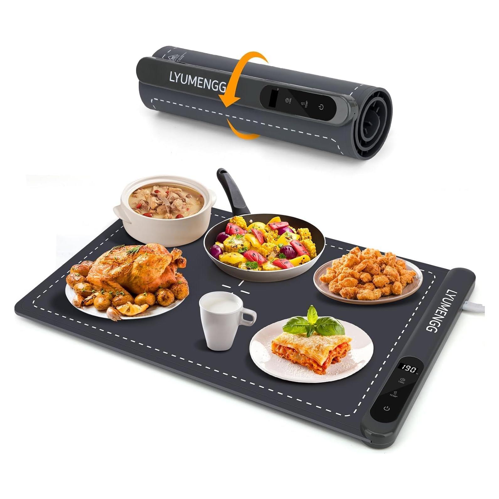 Calentador de Comida YUMENGG 500W Grafeno 61x41cm Gris