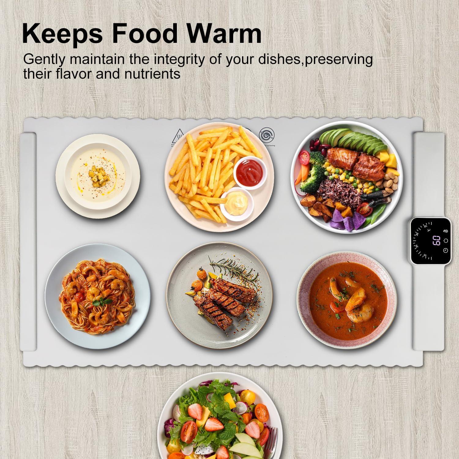 Bandeja Calentadora Eléctrica Edicc S-501 Plegable 1.57kg