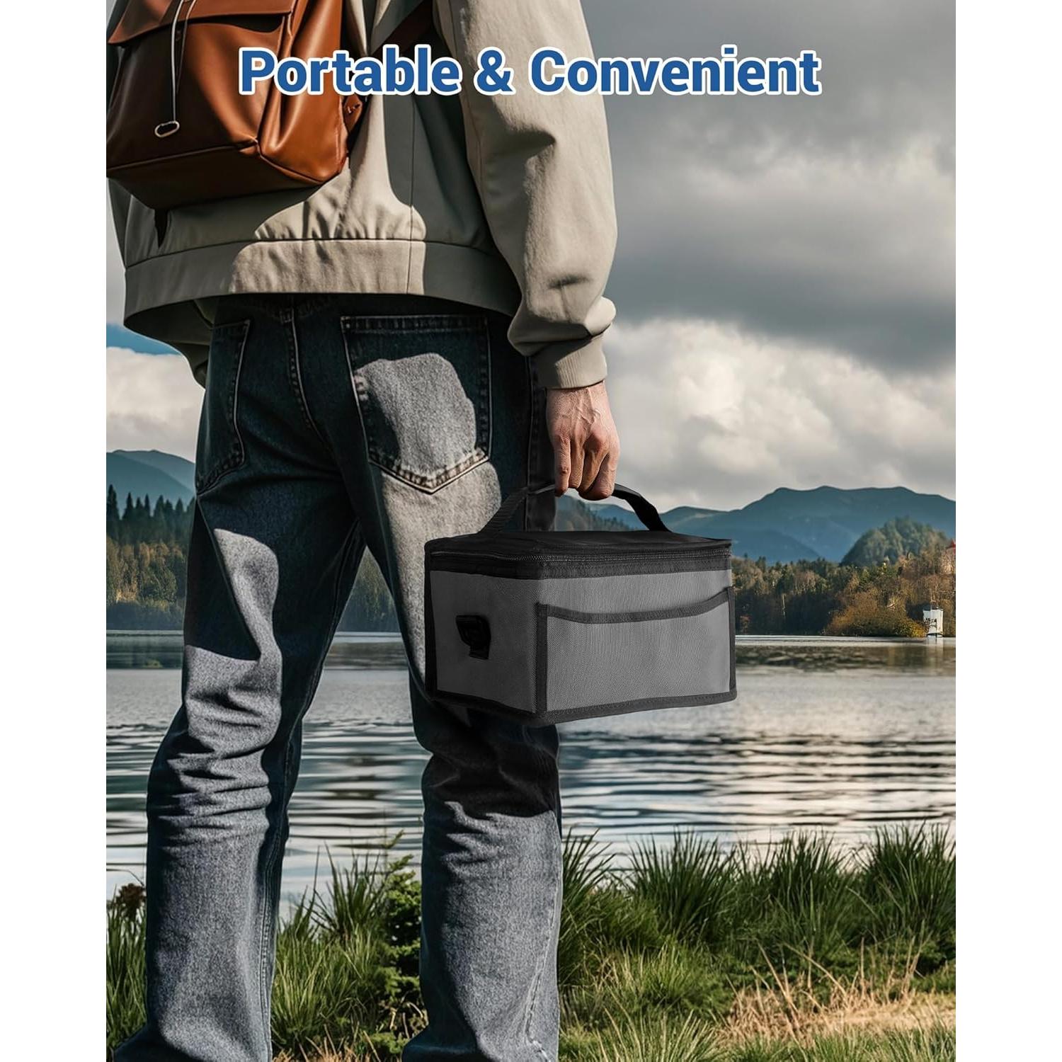 Caja de Almuerzo Eléctrica VASG 1L Inalámbrica Recargable