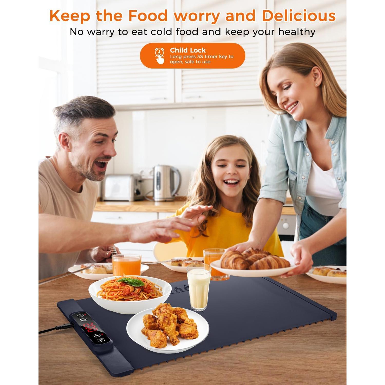 Alfombrilla Calentadora Eléctrica Haibro 60x40 cm 5 Temperaturas