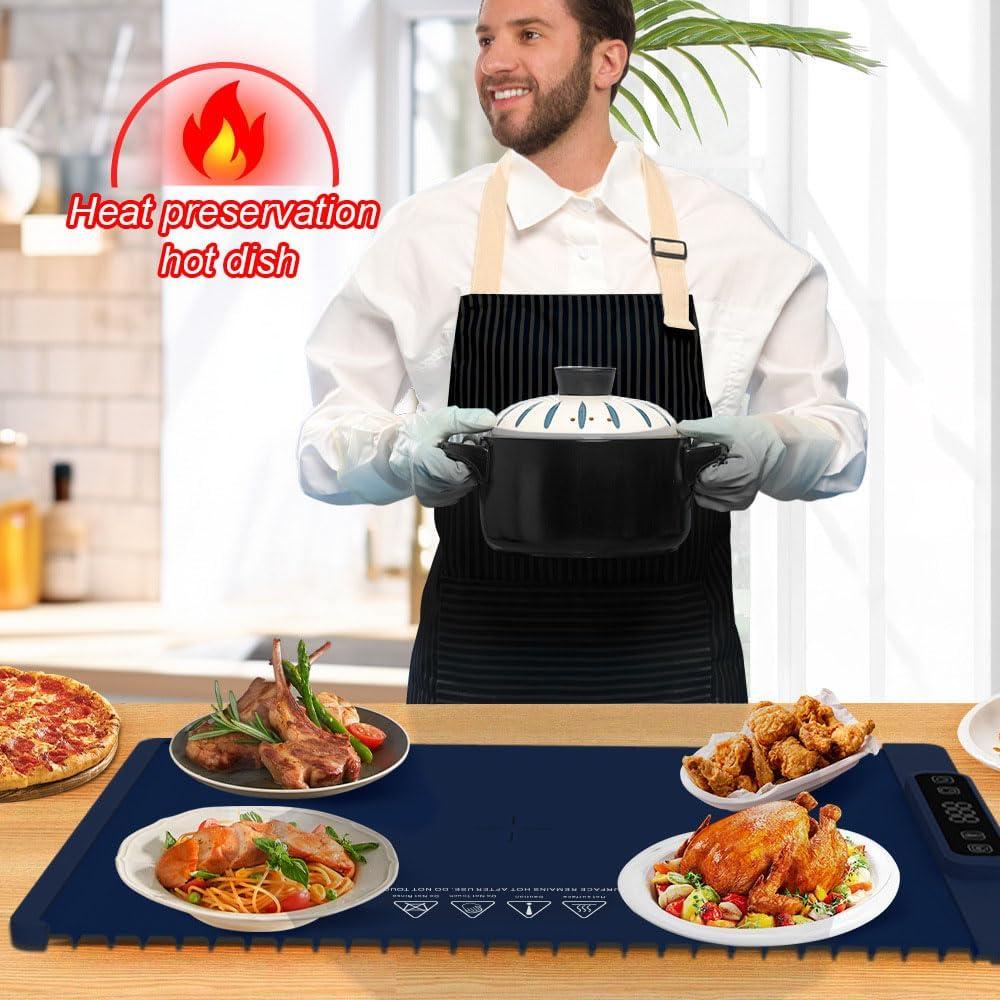 Alfombrilla Calentadora Eléctrica Haibro 60x40 cm 5 Temperaturas