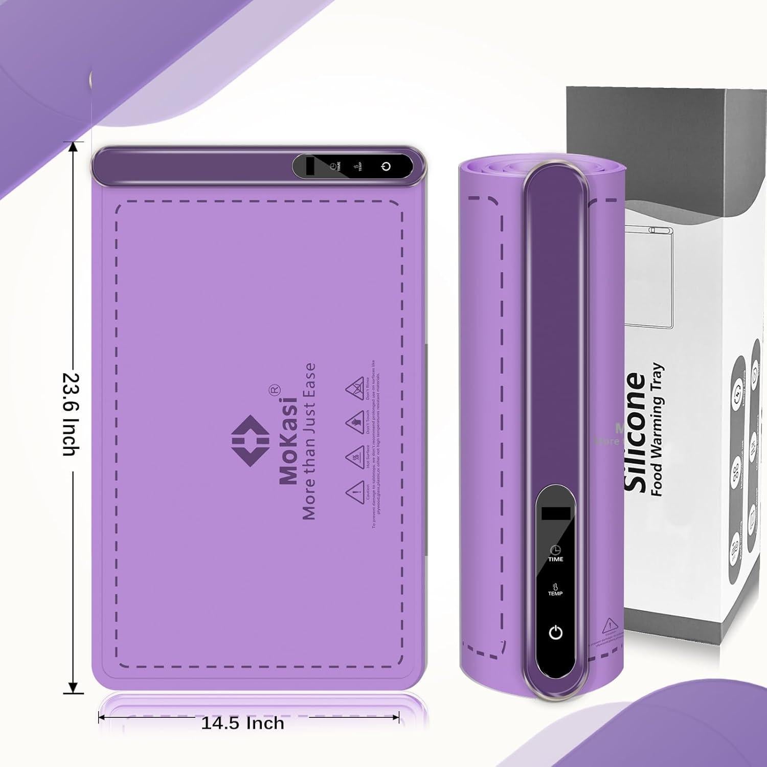 Alfombrilla Calentadora Eléctrica MoKasi 61x41 cm 6 Temperaturas