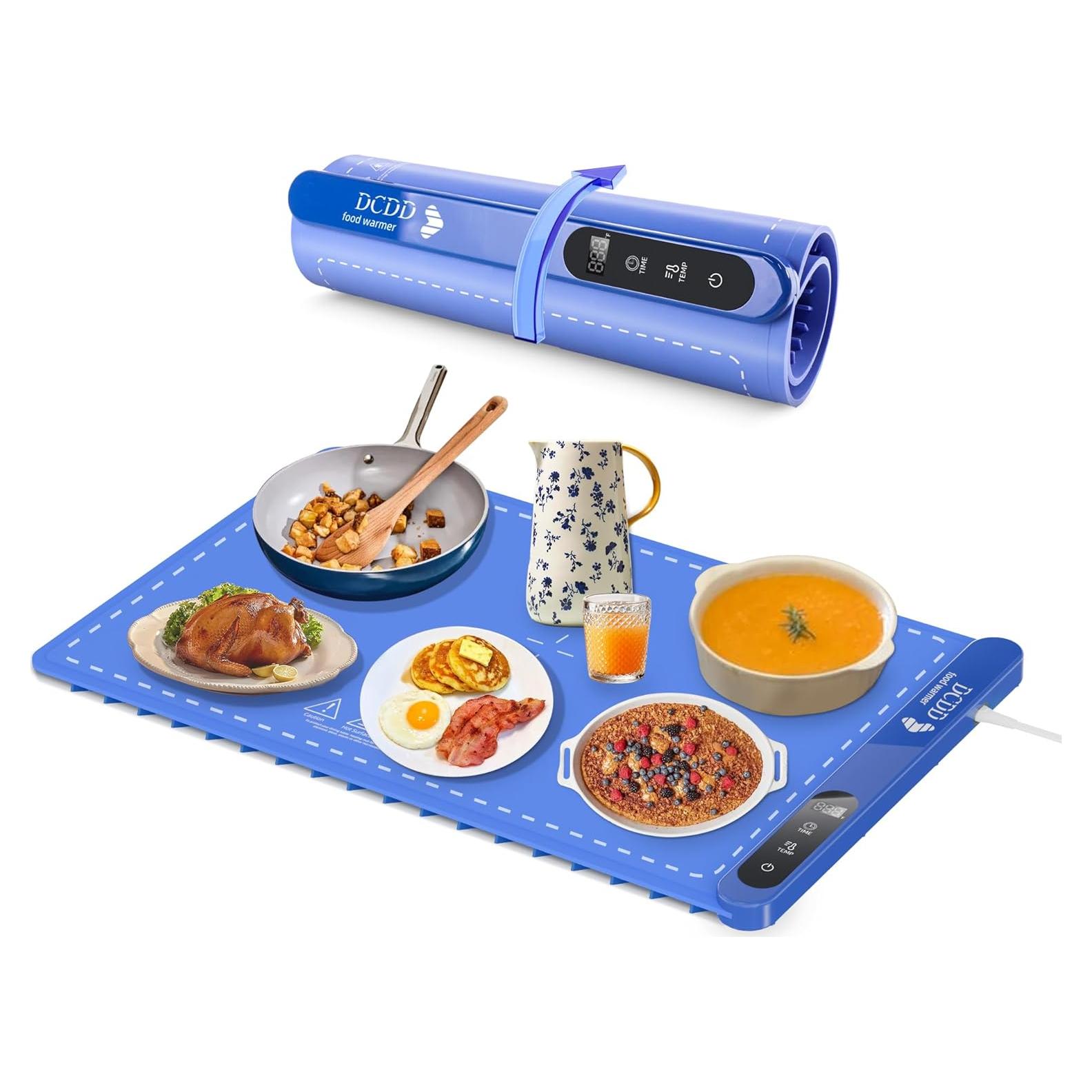 Calentador de Comida DCDD 500W con Temporizador y 6 Niveles