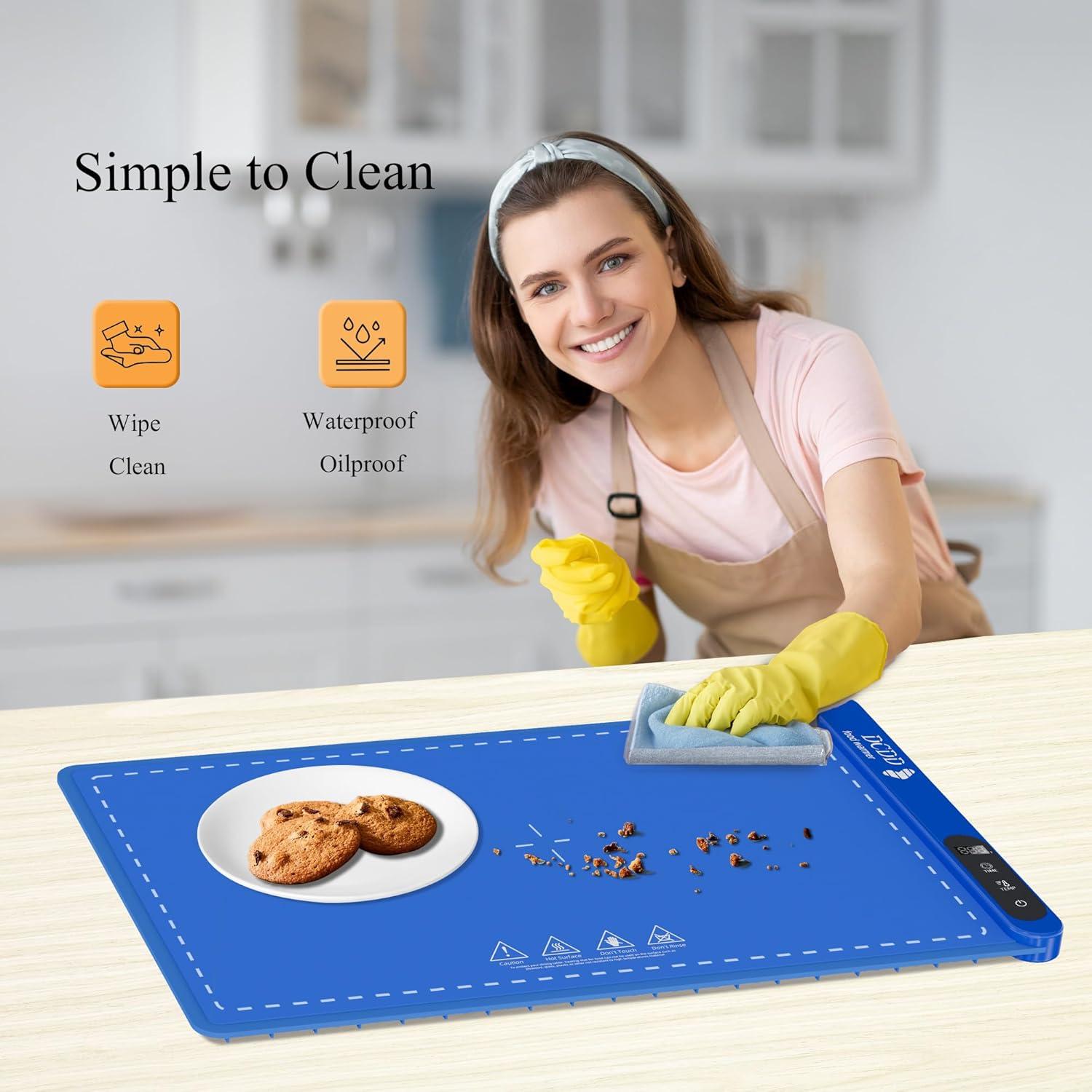 Calentador de Comida DCDD 500W con Temporizador y 6 Niveles