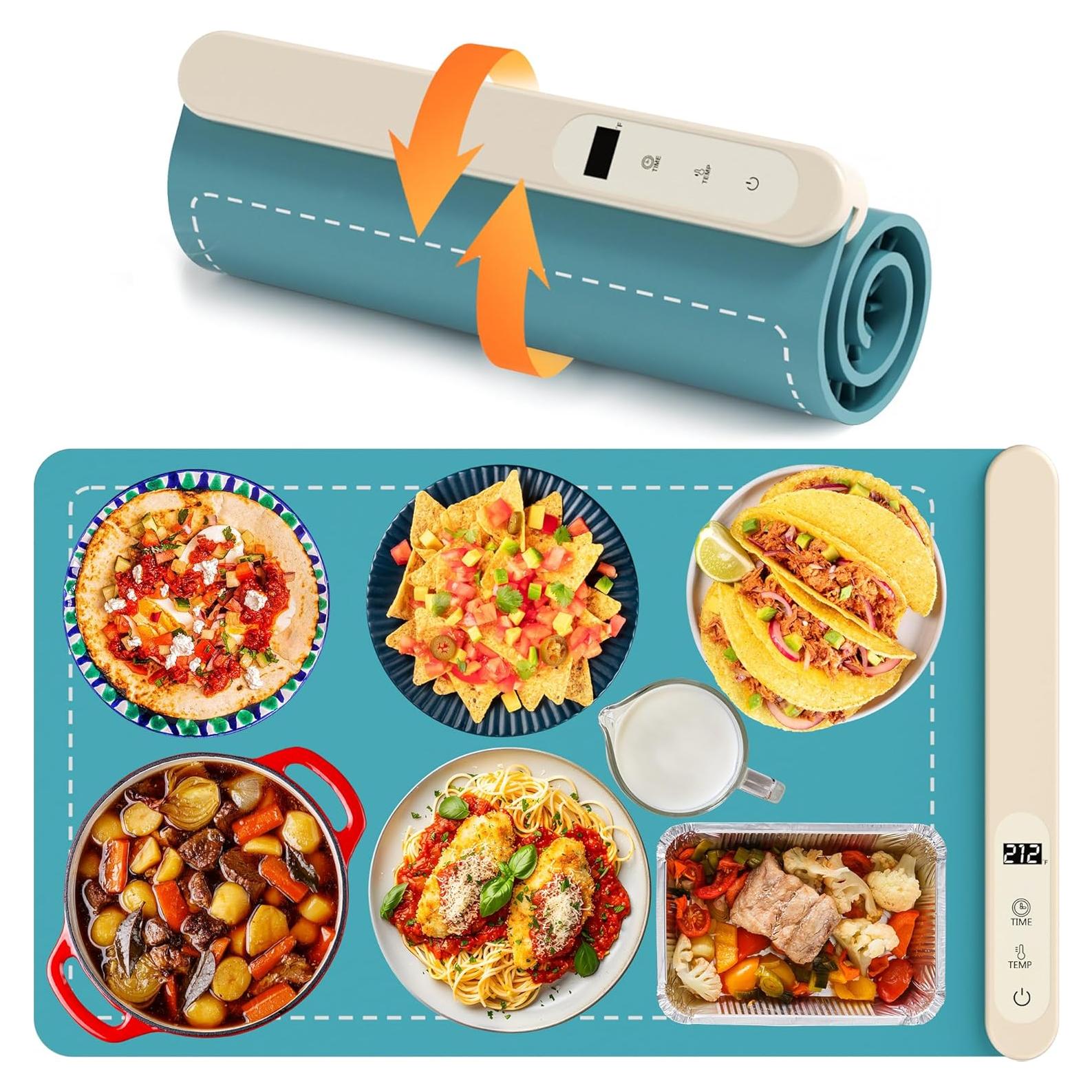 Alfombrilla Calentadora de Comida PEISAINOX 500W 6 Temperaturas