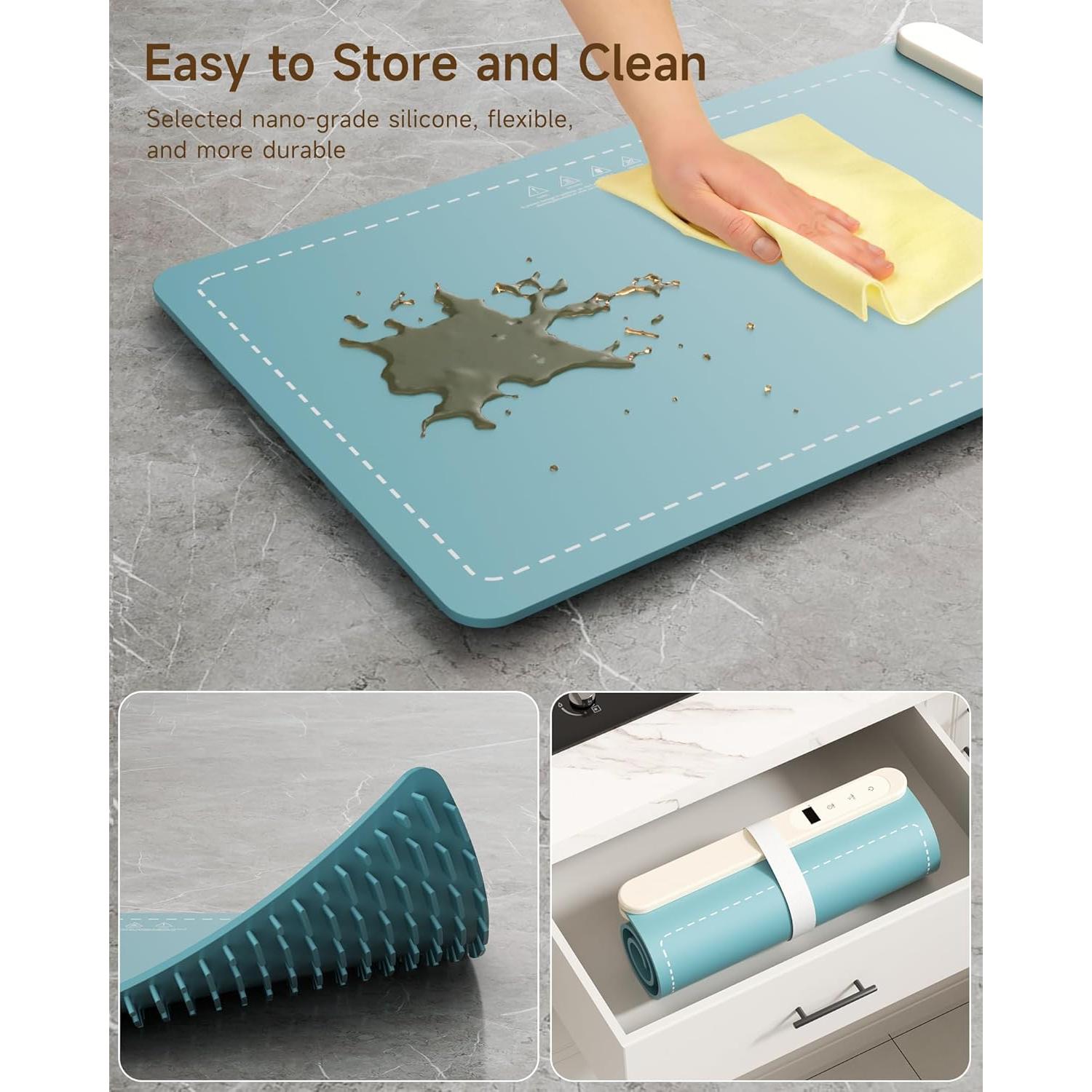 Alfombrilla Calentadora de Comida PEISAINOX 500W 6 Temperaturas