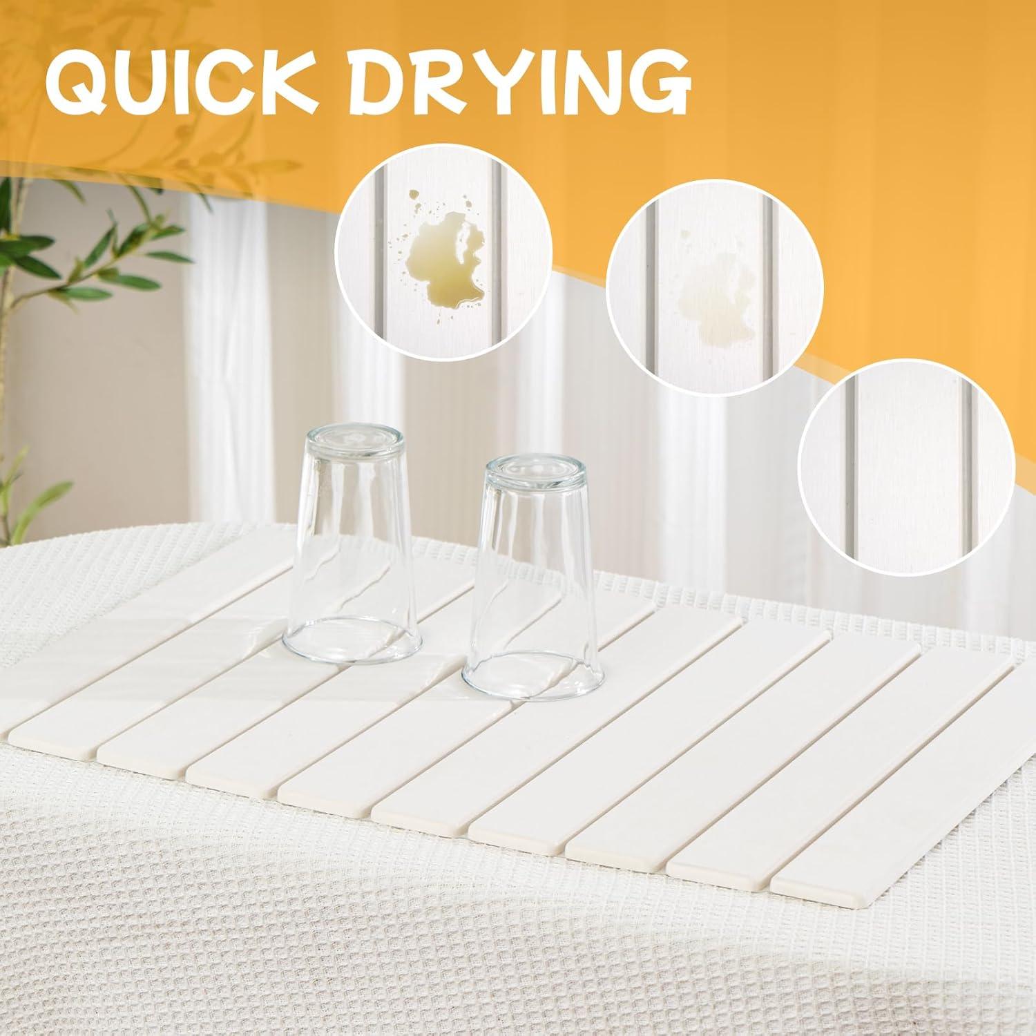 Alfombrilla de Secado de Piedra Diatomácea Oxydrily 58.4x38.9cm