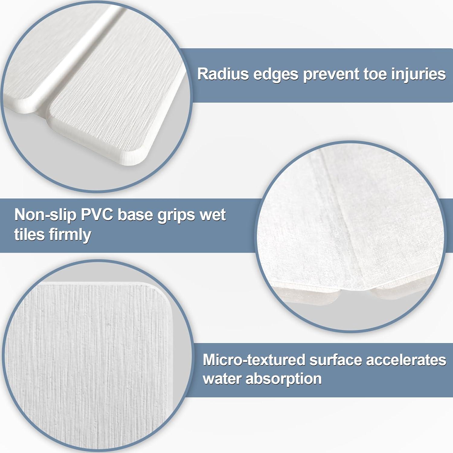 Alfombrilla de Baño Plegable Revid de Piedra Diatomácea 61x41cm